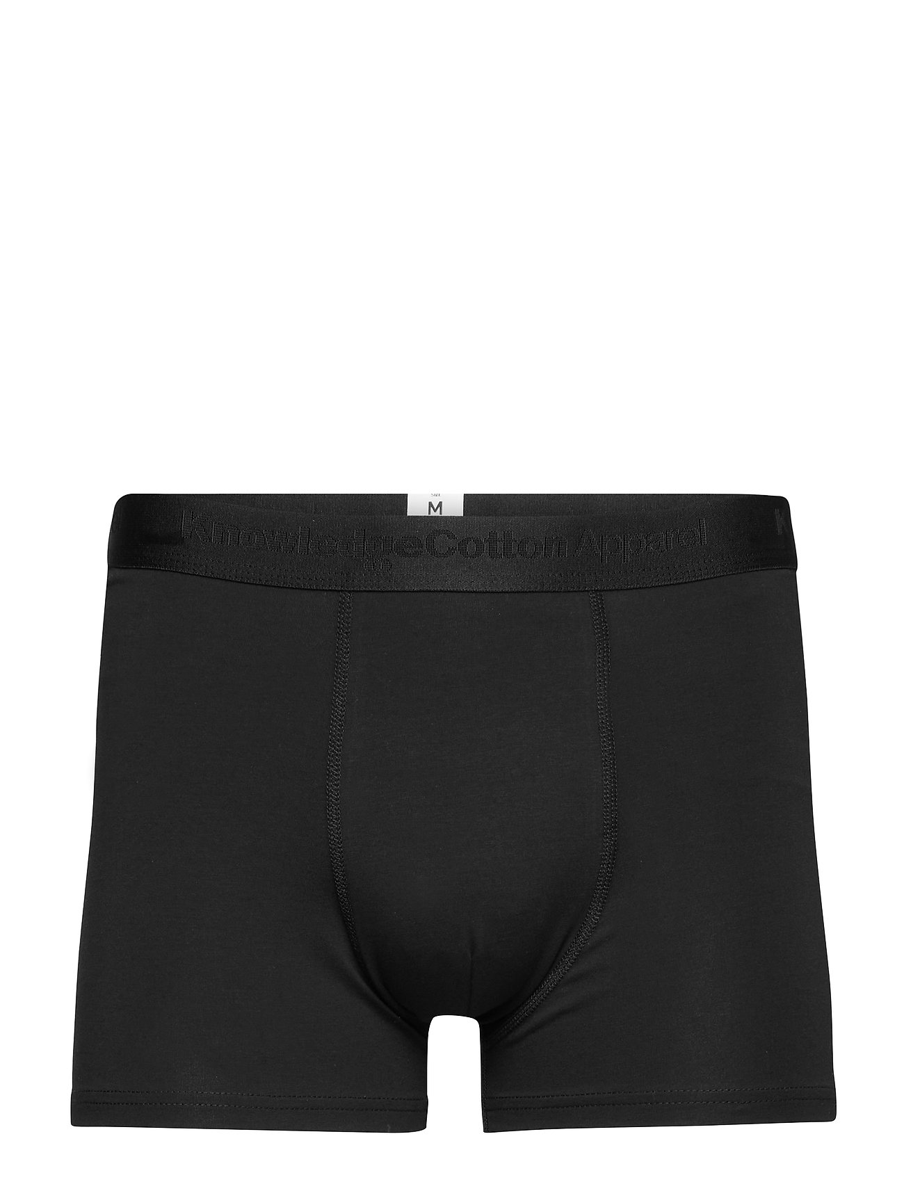 Knowledge Cotton Apparel - 2-pack underwear - GOTS/Vegan - laveste priser - black jet - 1