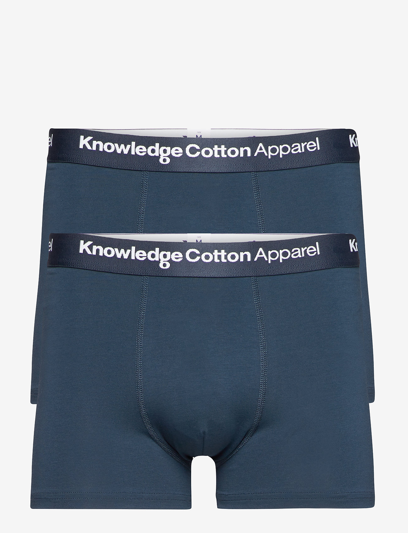 Knowledge Cotton Apparel - 2-pack underwear - GOTS/Vegan - najniższe ceny - total eclipse - 0
