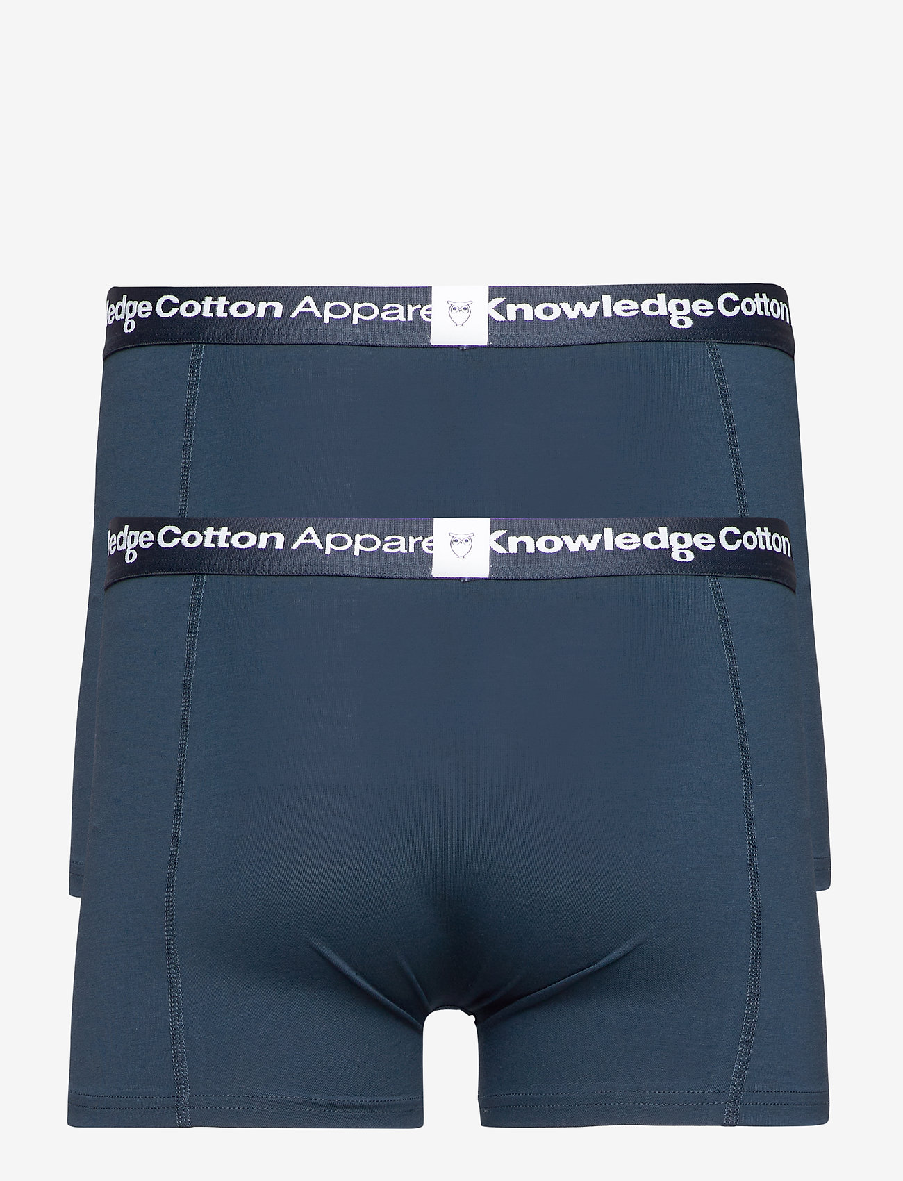 Knowledge Cotton Apparel - 2-pack underwear - GOTS/Vegan - total eclipse - 2