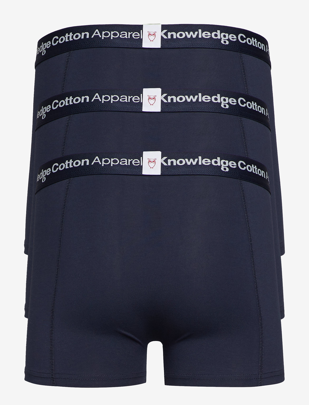 Knowledge Cotton Apparel - 3-pack underwear - GOTS/Vegan - zemākās cenas - total eclipse - 1