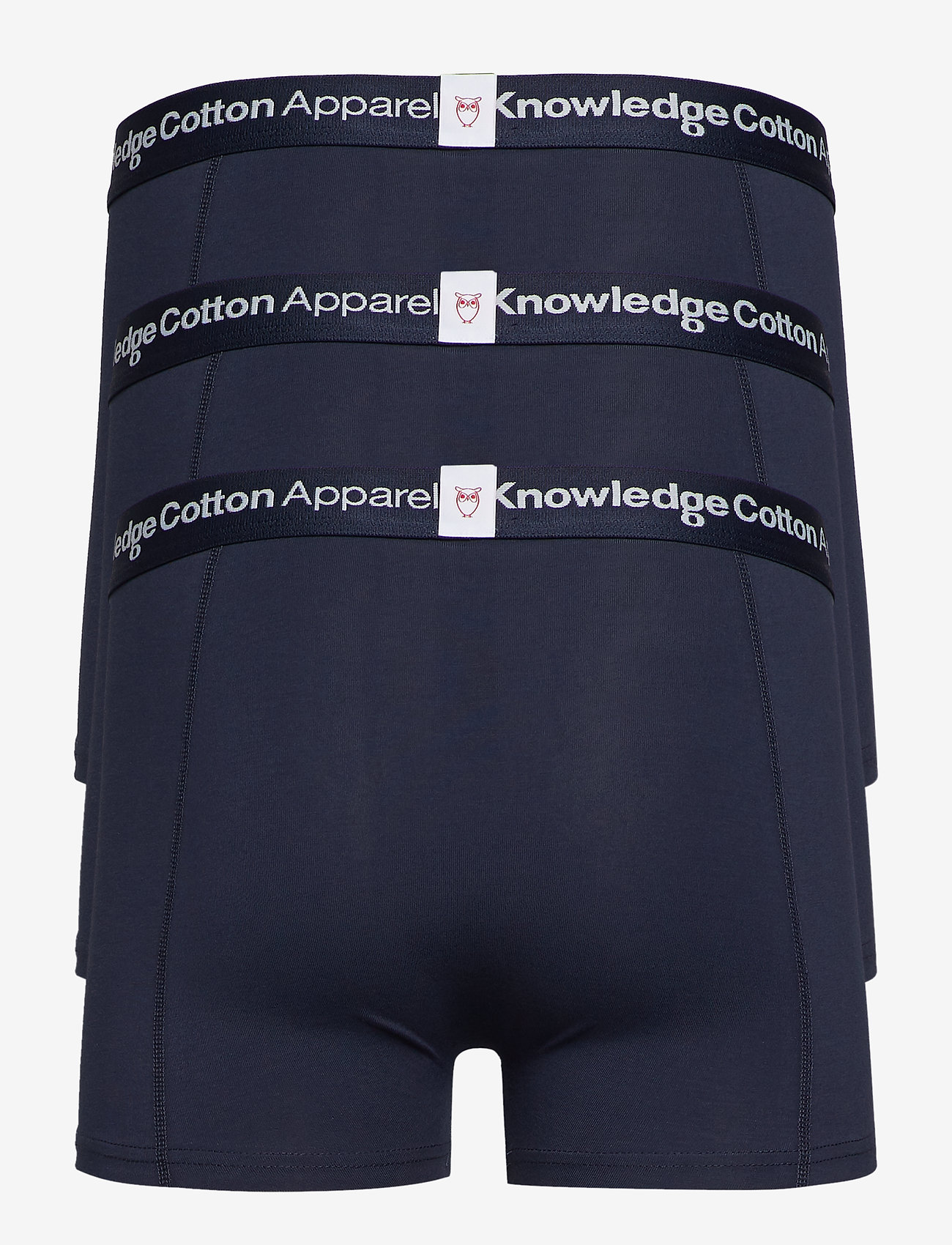Knowledge Cotton Apparel - 3-pack underwear - GOTS/Vegan - total eclipse - 1