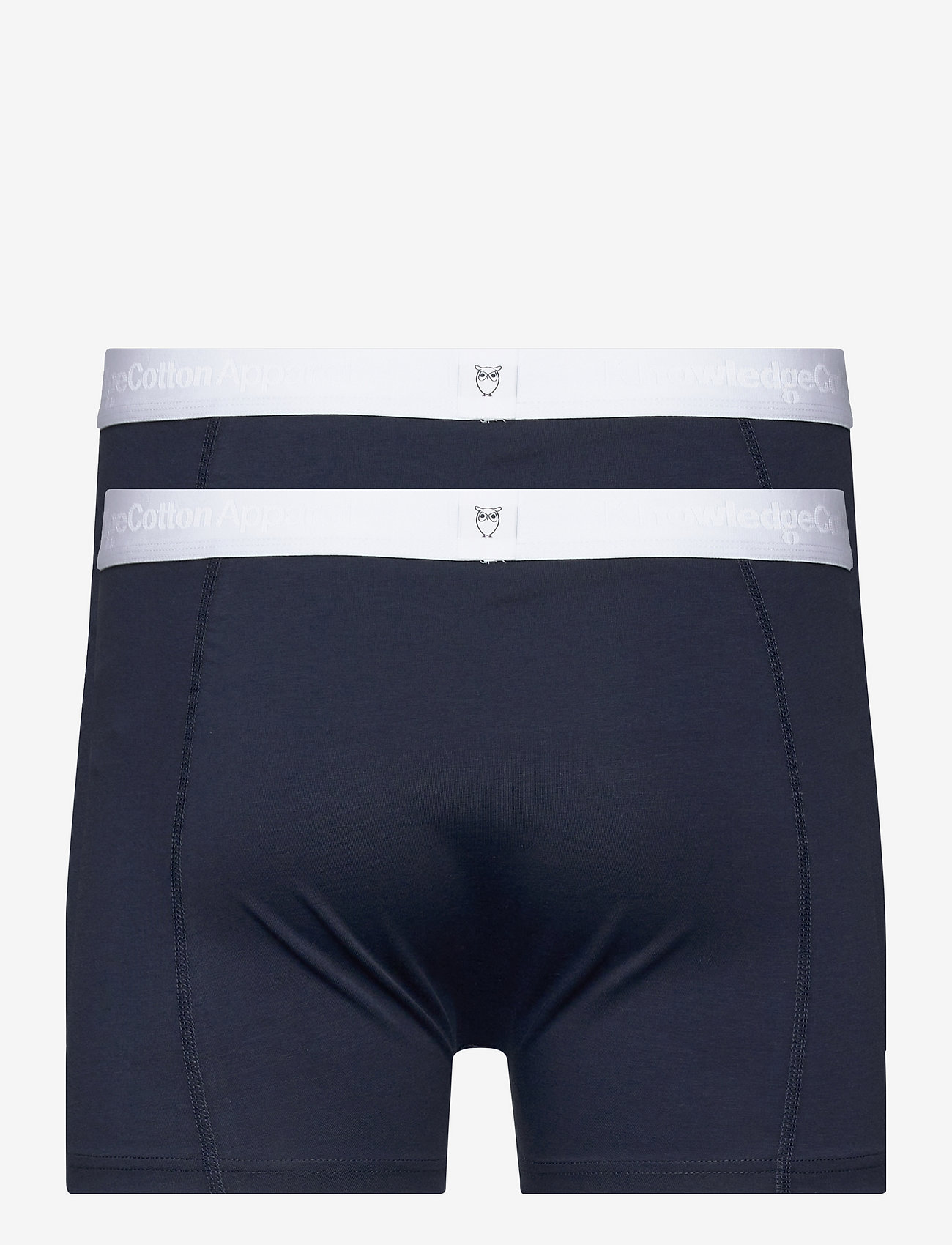 Knowledge Cotton Apparel - MAPLE 2 pack underwear - GOTS/Vegan - total eclipse - 2