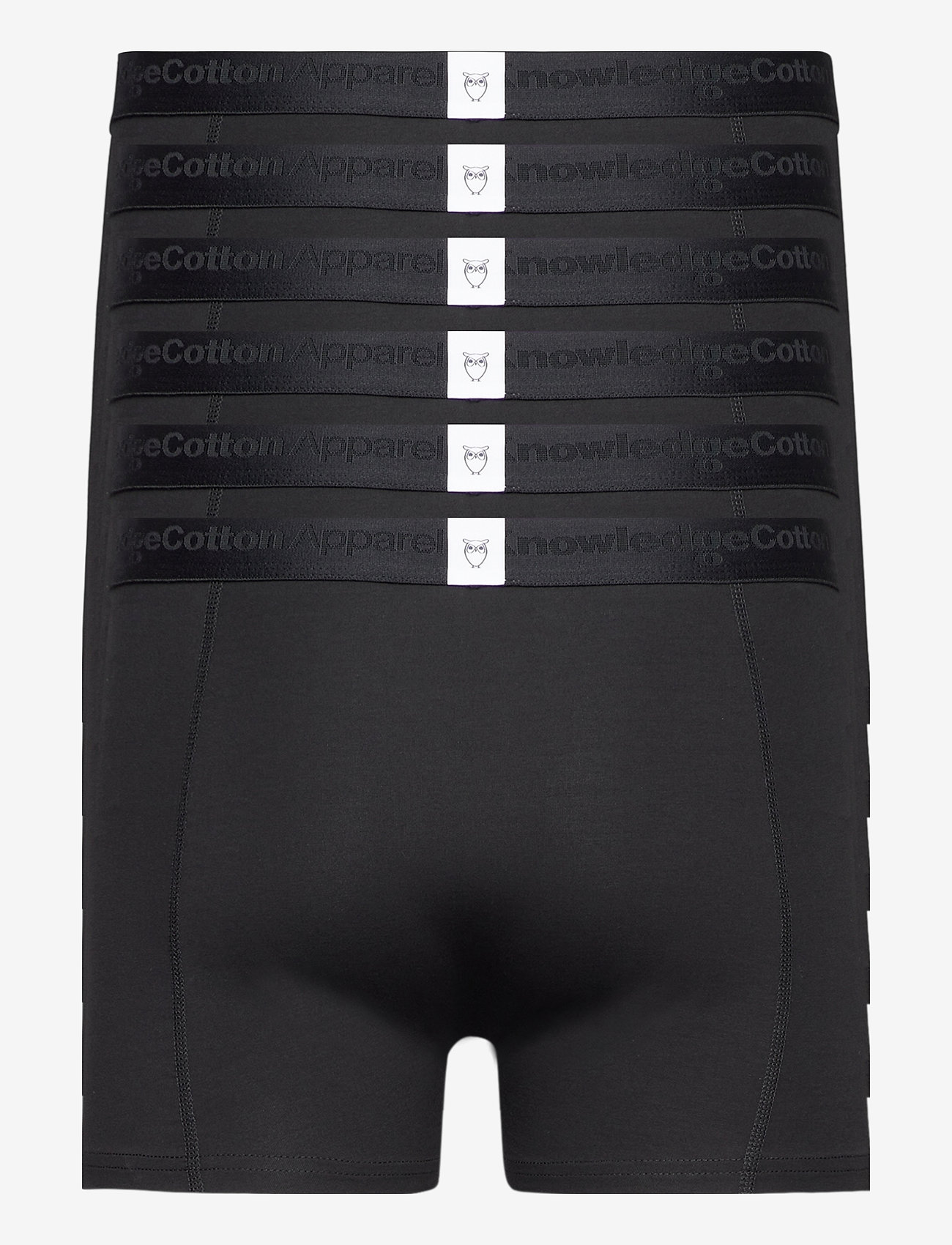Knowledge Cotton Apparel - 6-pack underwear - GOTS/Vegan - black jet - 2