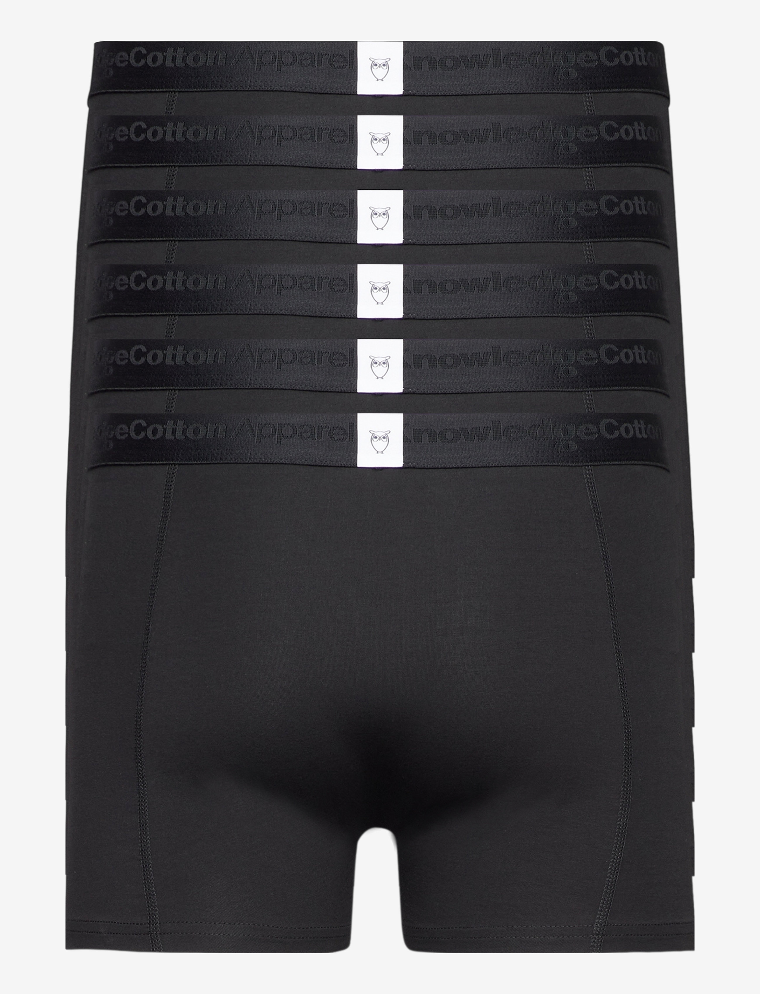 Knowledge Cotton Apparel - 6-pack underwear - GOTS/Vegan - black jet - 2