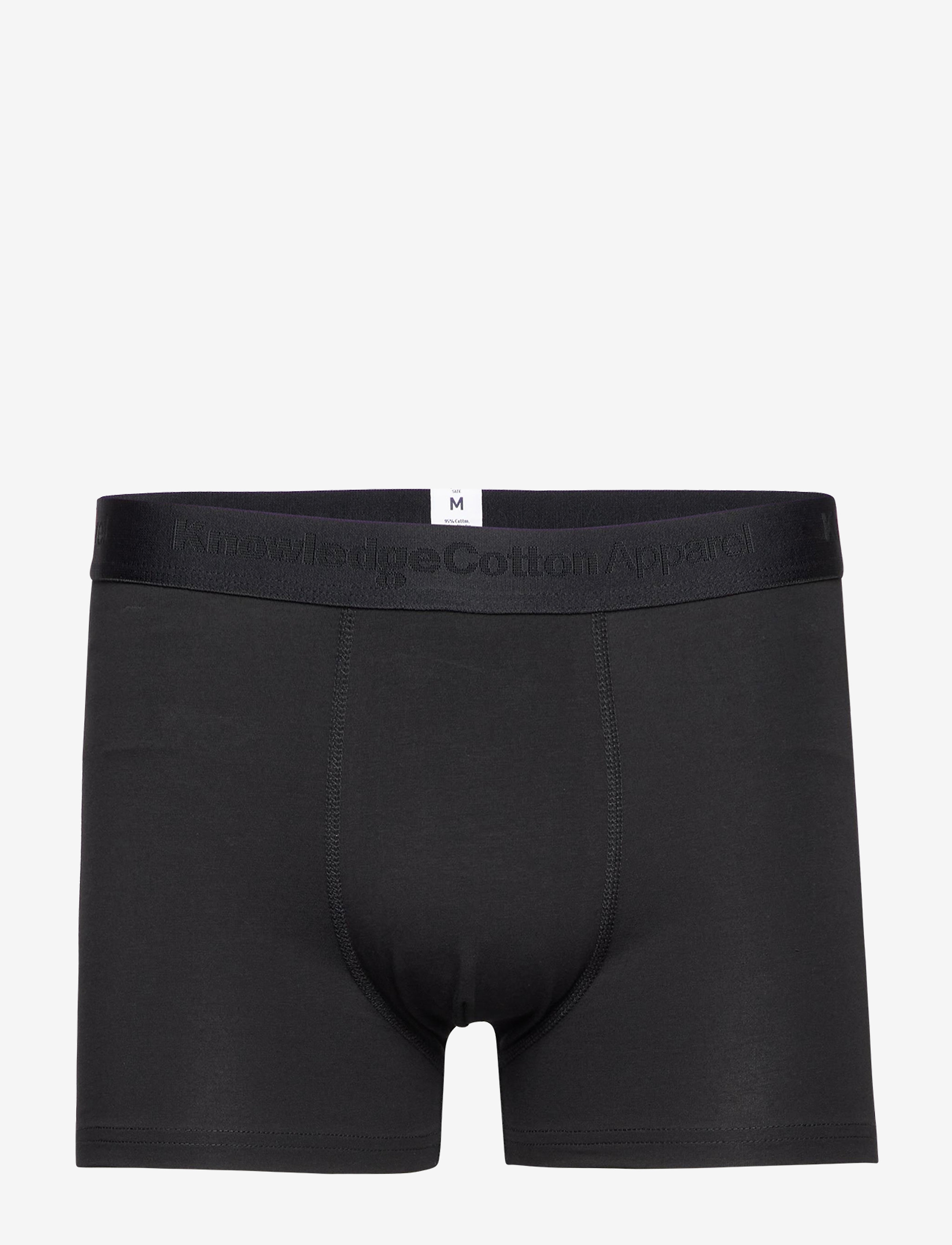 Knowledge Cotton Apparel - 6-pack underwear - GOTS/Vegan - black jet - 3