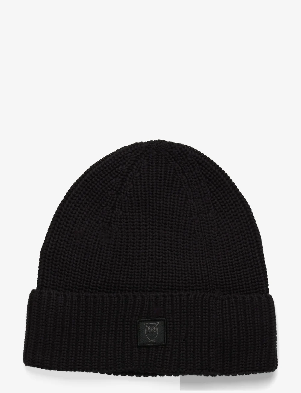Knowledge Cotton Apparel - Rib hat - GOTS/Vegan - beanie mütsid - black jet - 0