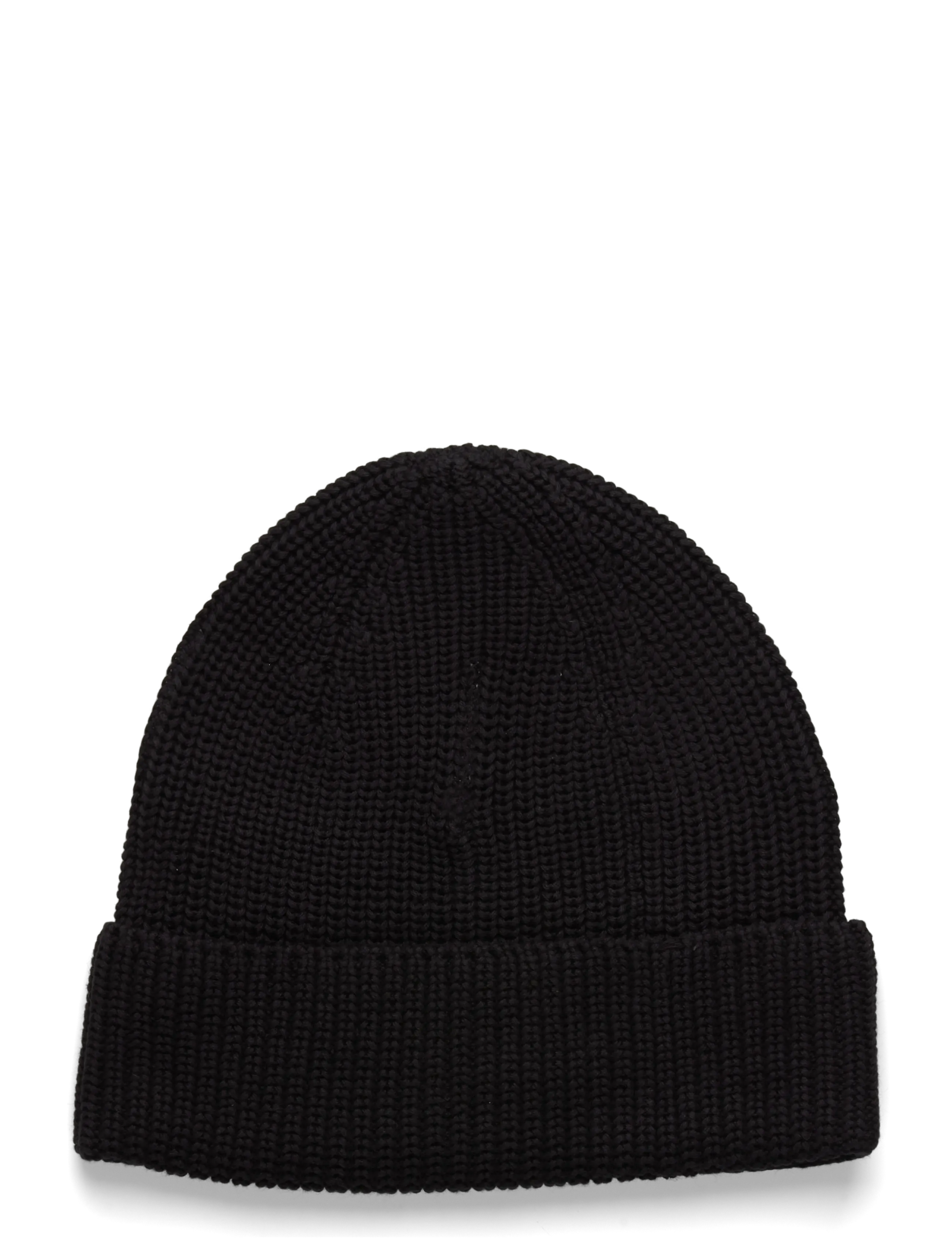 Knowledge Cotton Apparel - Rib hat - GOTS/Vegan - nach anlass kaufen - black jet - 1
