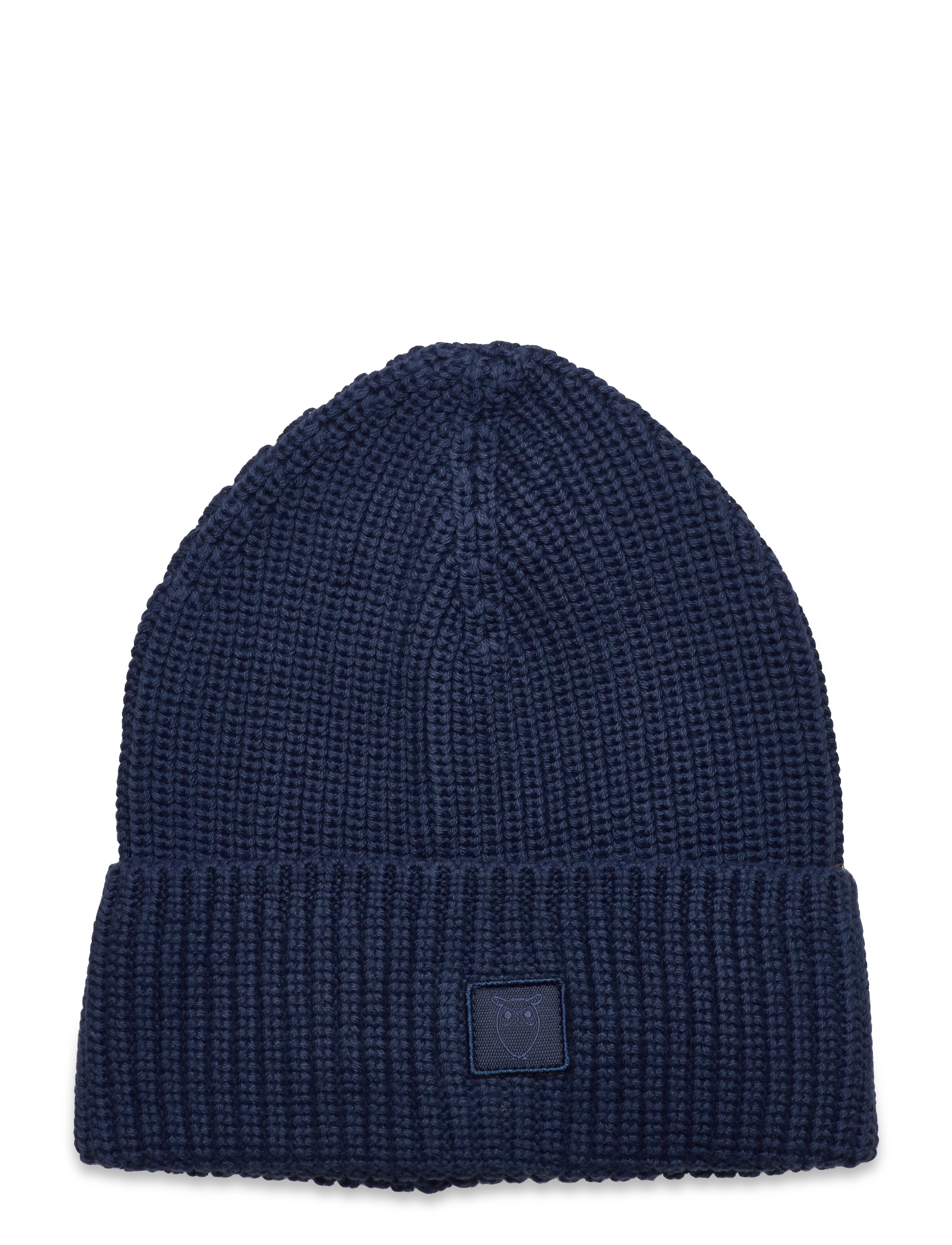 Rib hat - GOTS/Vegan - DARK DENIM