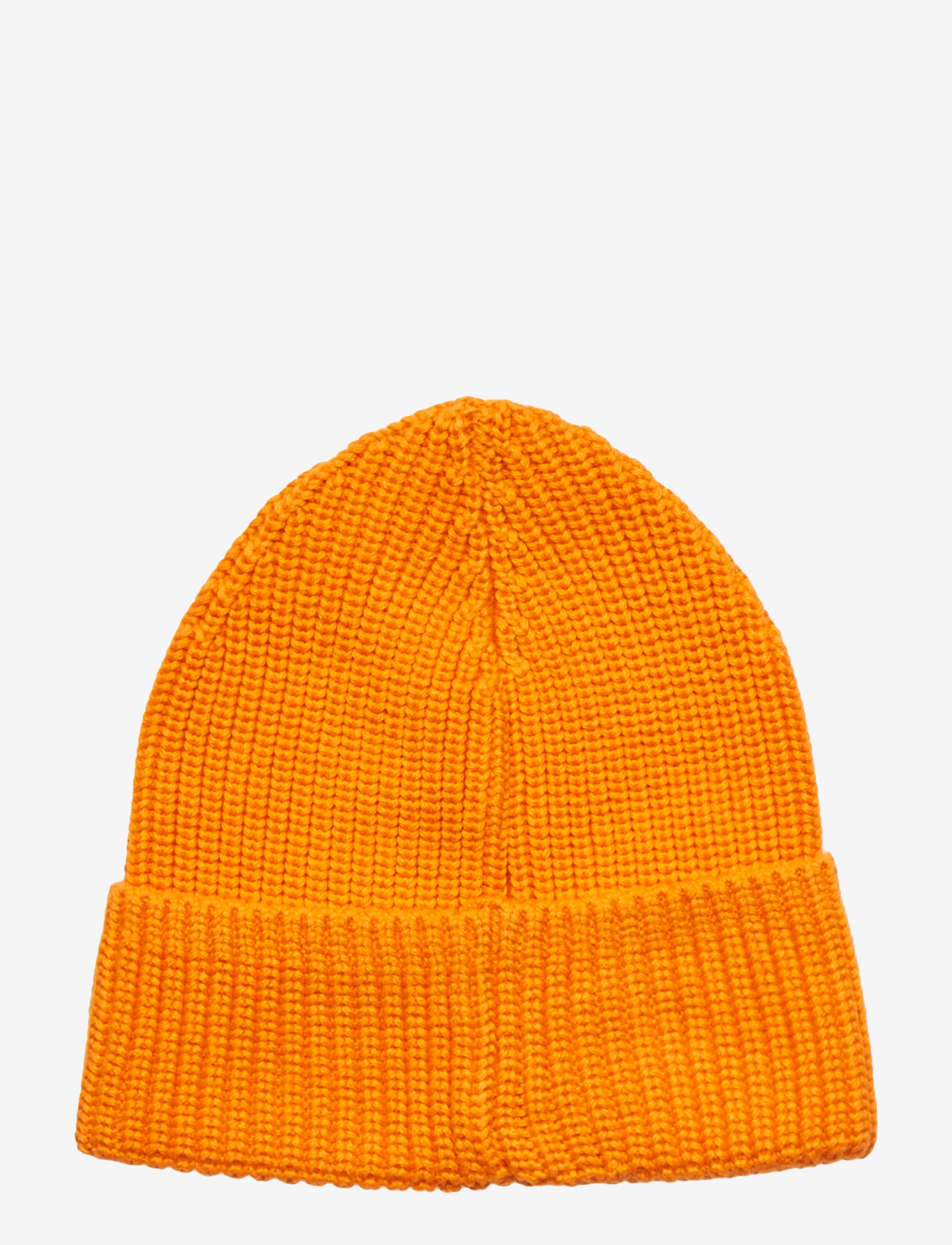 Knowledge Cotton Apparel - Rib hat - GOTS/Vegan - die niedrigsten preise - persimmon orange - 1