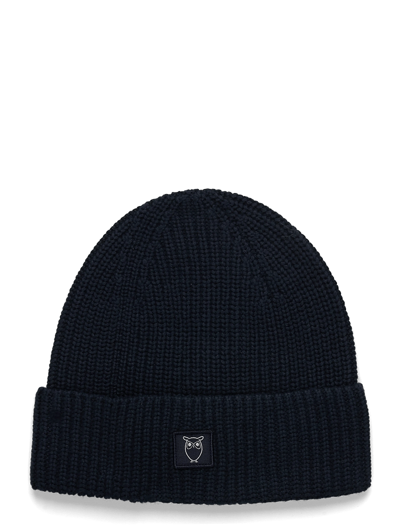 Knowledge Cotton Apparel - Rib hat - GOTS/Vegan - shoppa efter tillfälle - total eclipse - 0
