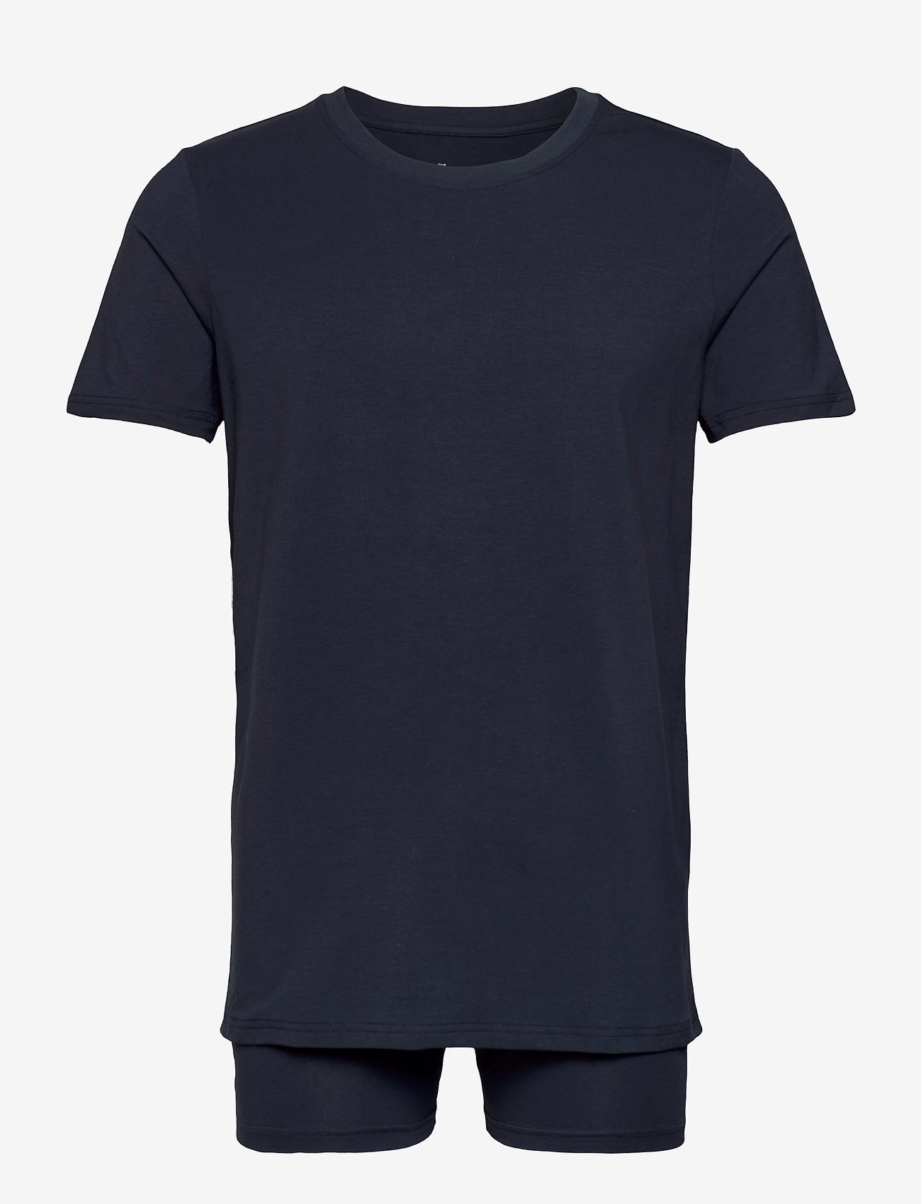 Knowledge Cotton Apparel - T-shirt and underwear set - GOTS/Ve - total eclipse - 0
