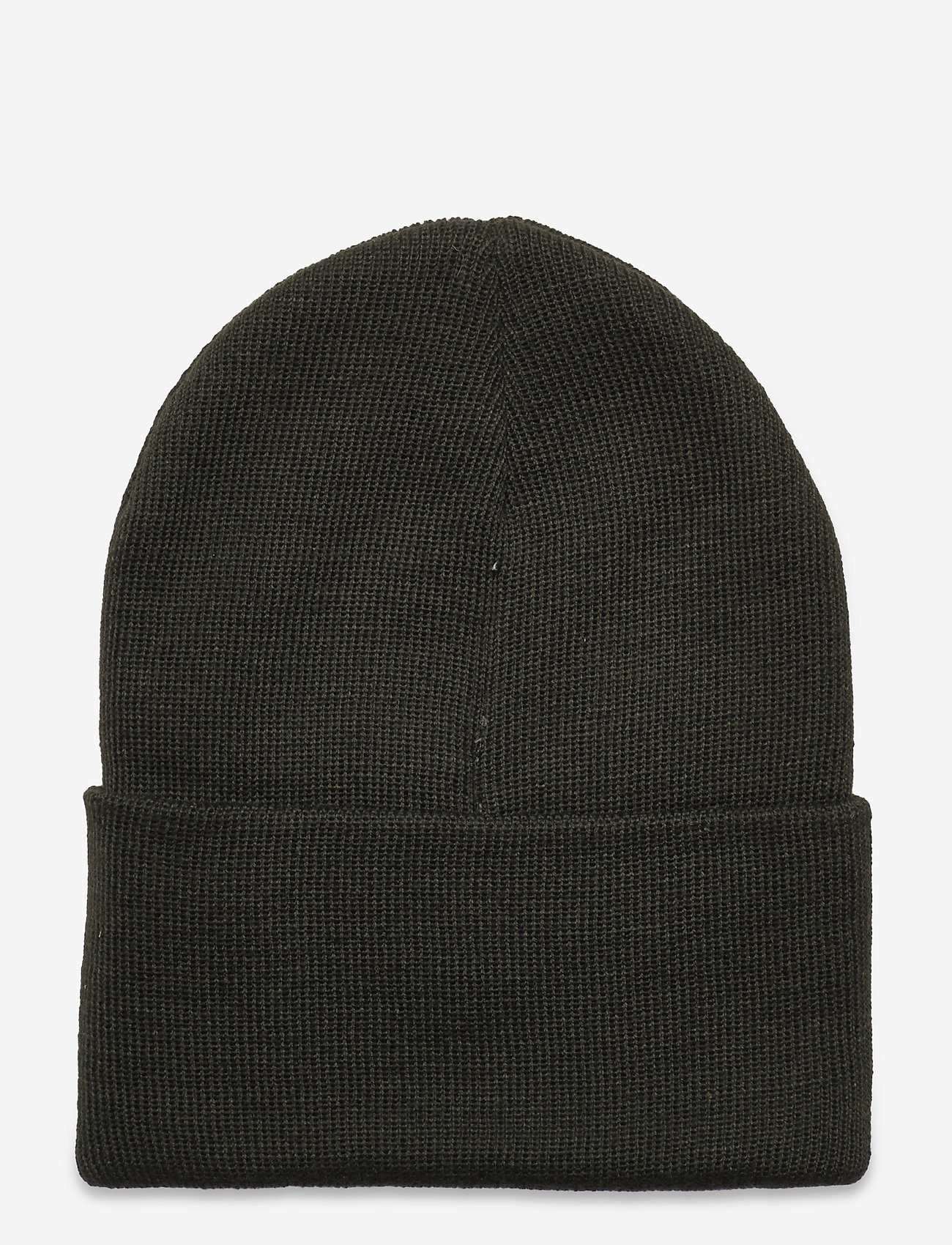 Knowledge Cotton Apparel - LEAF rib hat - GRS/Vegan - forrest night - 1