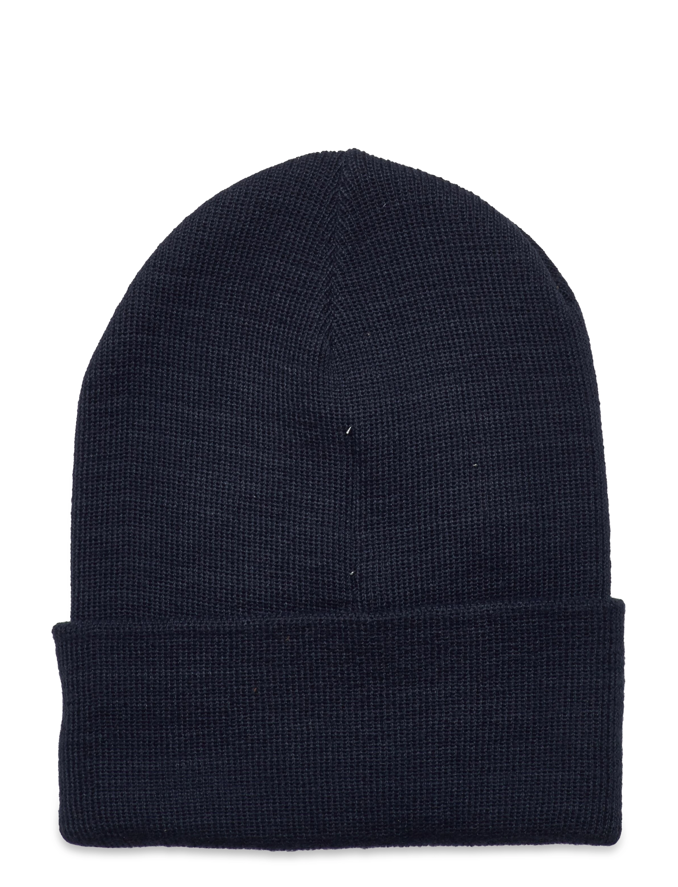 Knowledge Cotton Apparel - LEAF rib hat - GRS/Vegan - total eclipse - 1