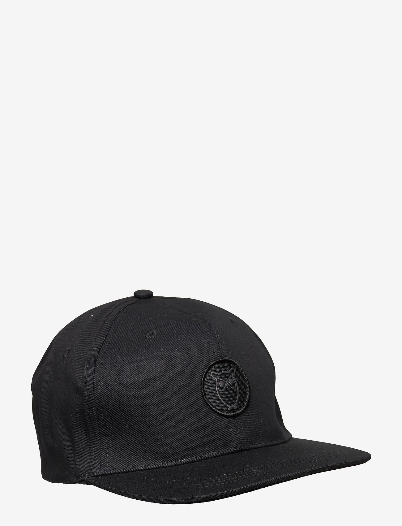 Knowledge Cotton Apparel - PACIFIC twill cap - GOTS/Vegan - black jet - 0