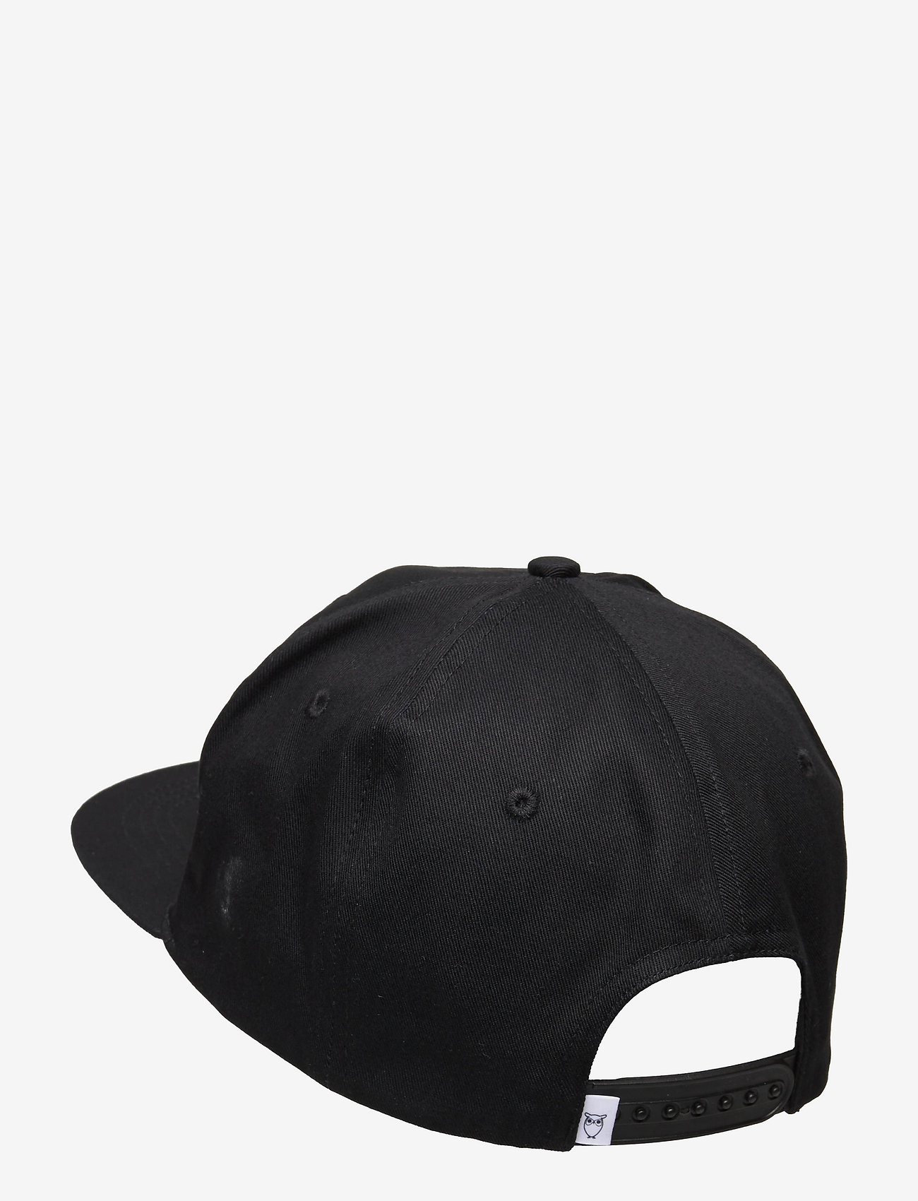 Knowledge Cotton Apparel - PACIFIC twill cap - GOTS/Vegan - black jet - 1