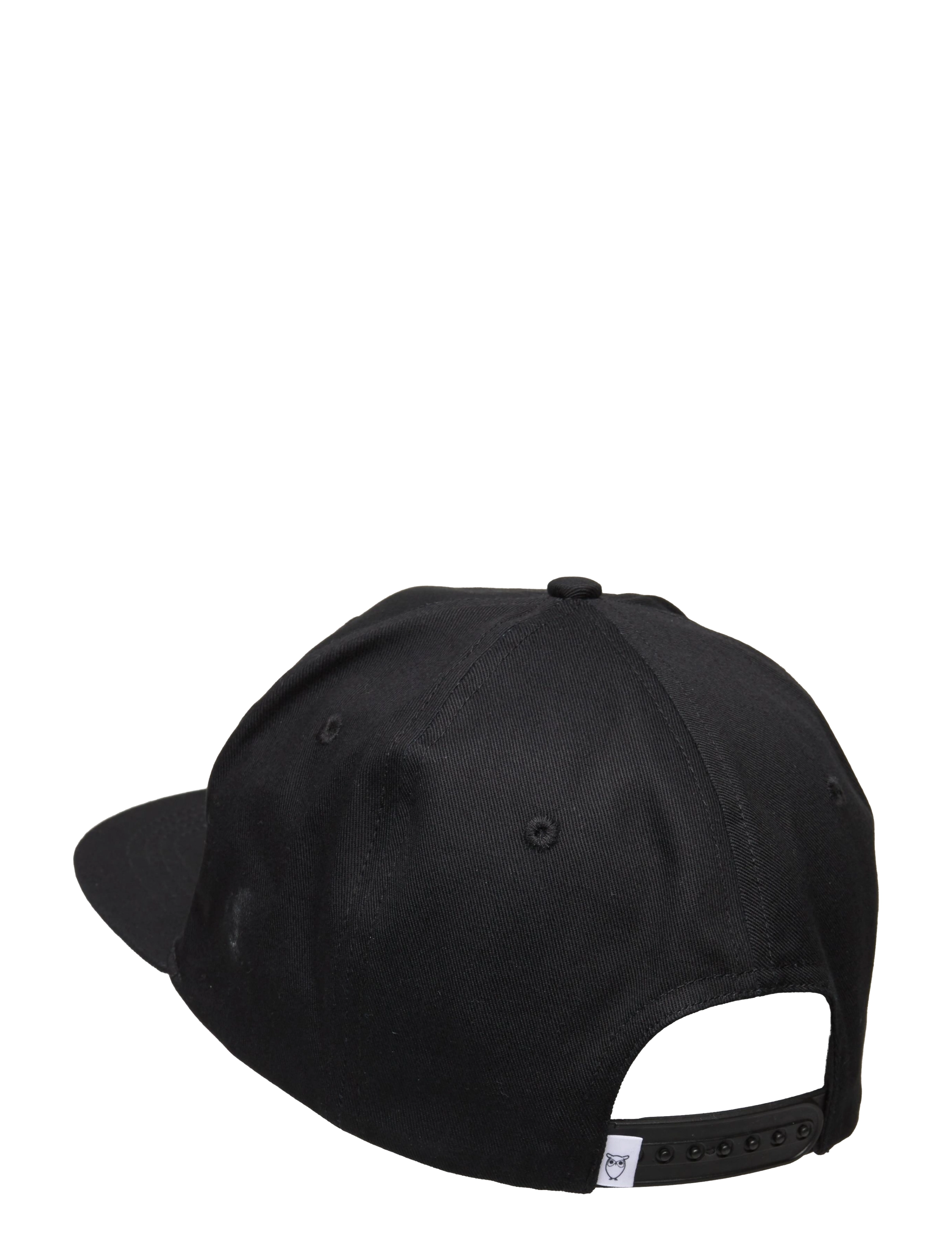 Knowledge Cotton Apparel - PACIFIC twill cap - GOTS/Vegan - black jet - 1
