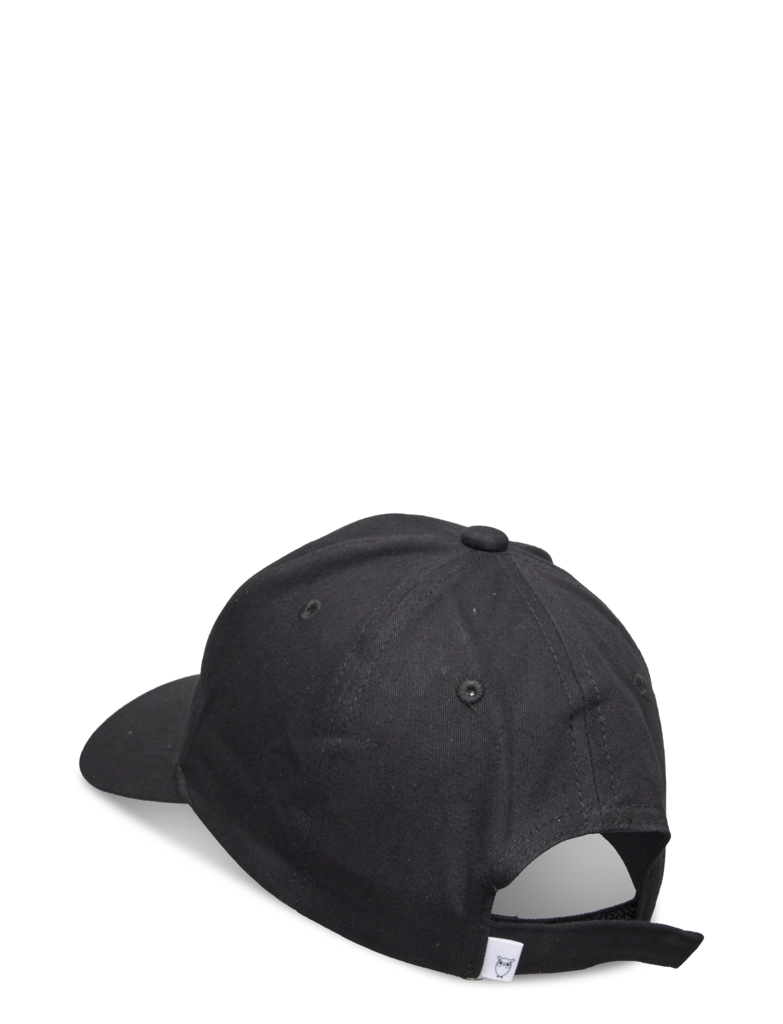 Knowledge Cotton Apparel - Twill baseball cap - GOTS/Vegan - black jet - 1