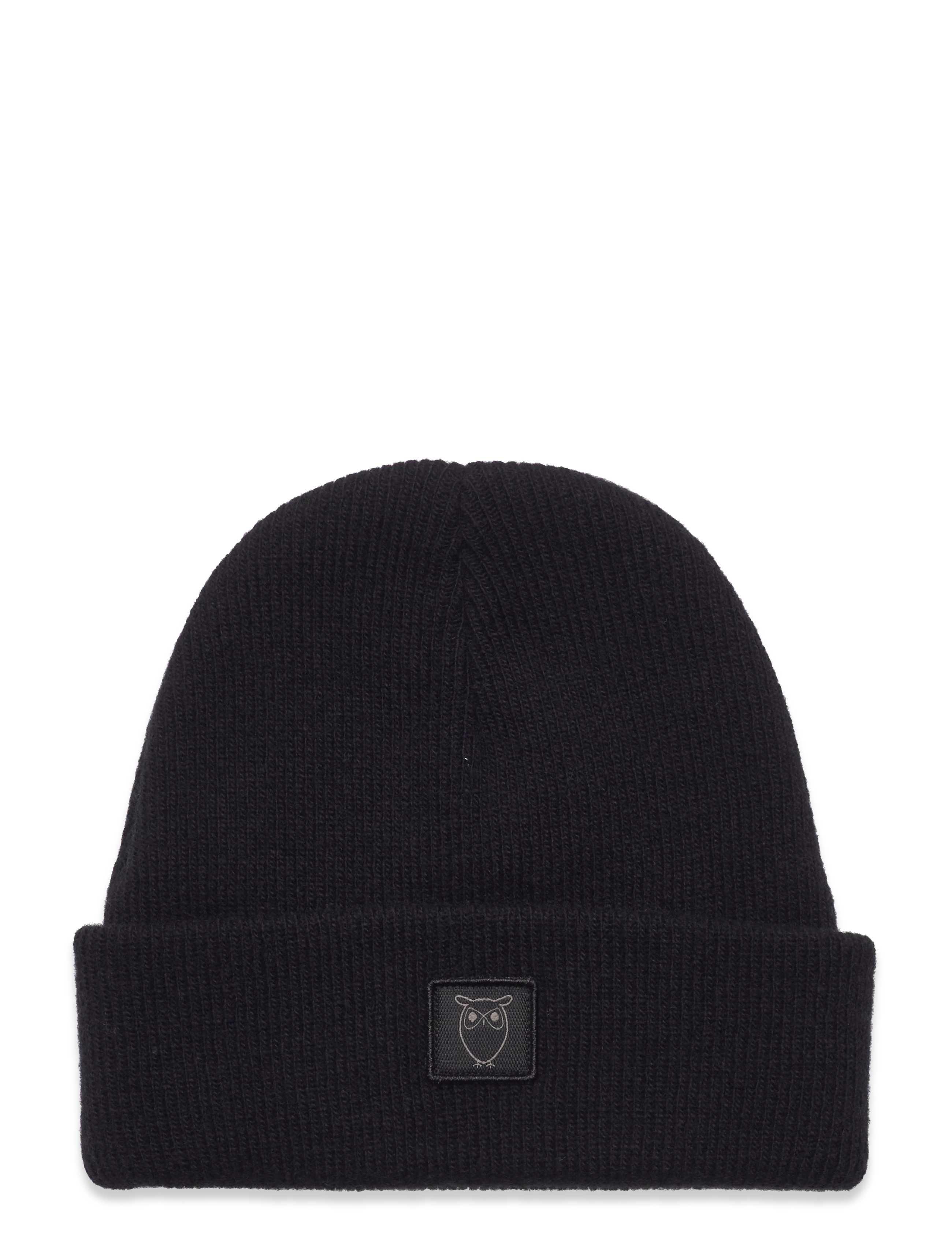 Knowledge Cotton Apparel - Wool beanie - GOTS - black jet - 0