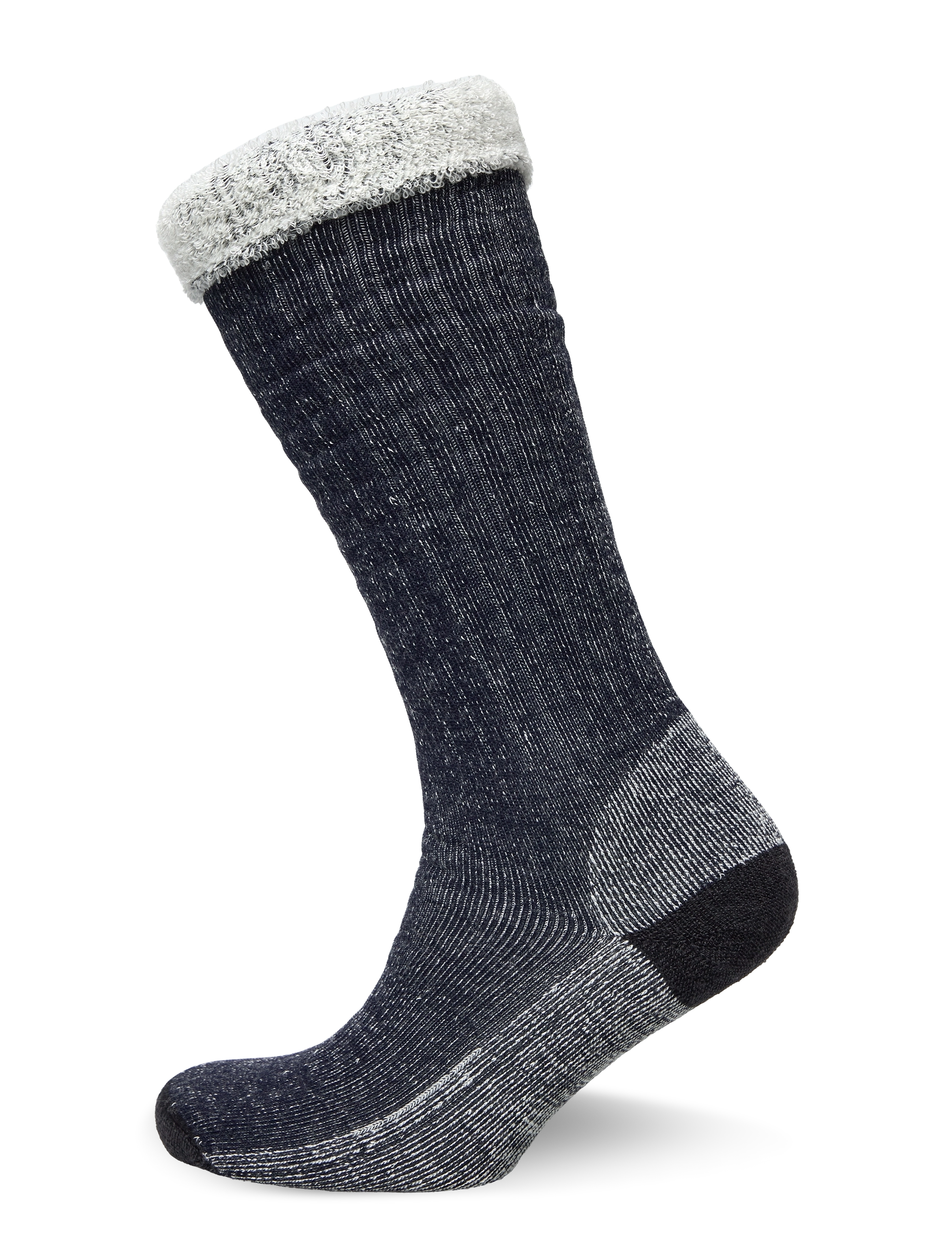 Knowledge Cotton Apparel - 1 pack high terry wool sock - total eclipse - 0