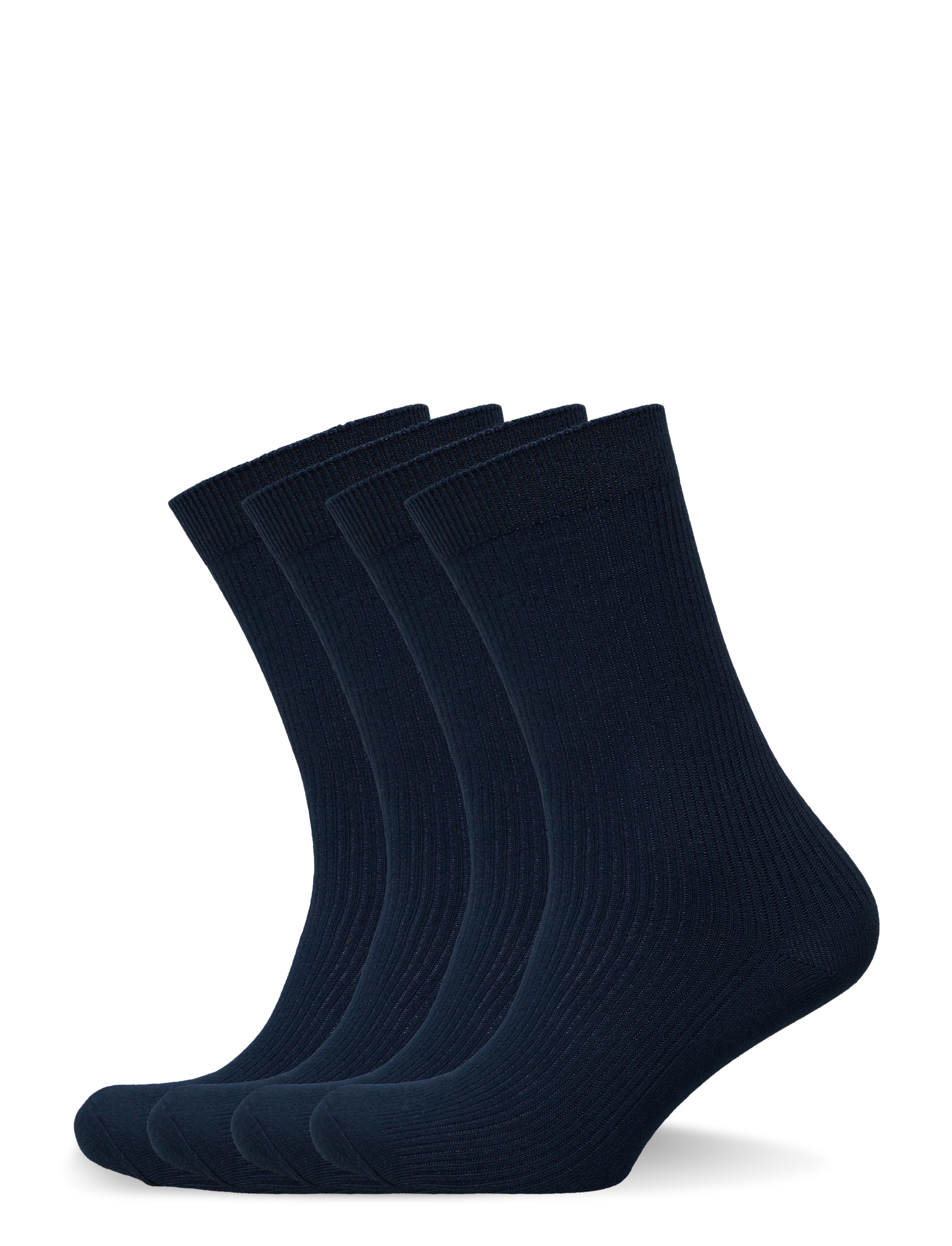 Knowledge Cotton Apparel - 4-pack classic sock - GOTS/Vegan - total eclipse - 0