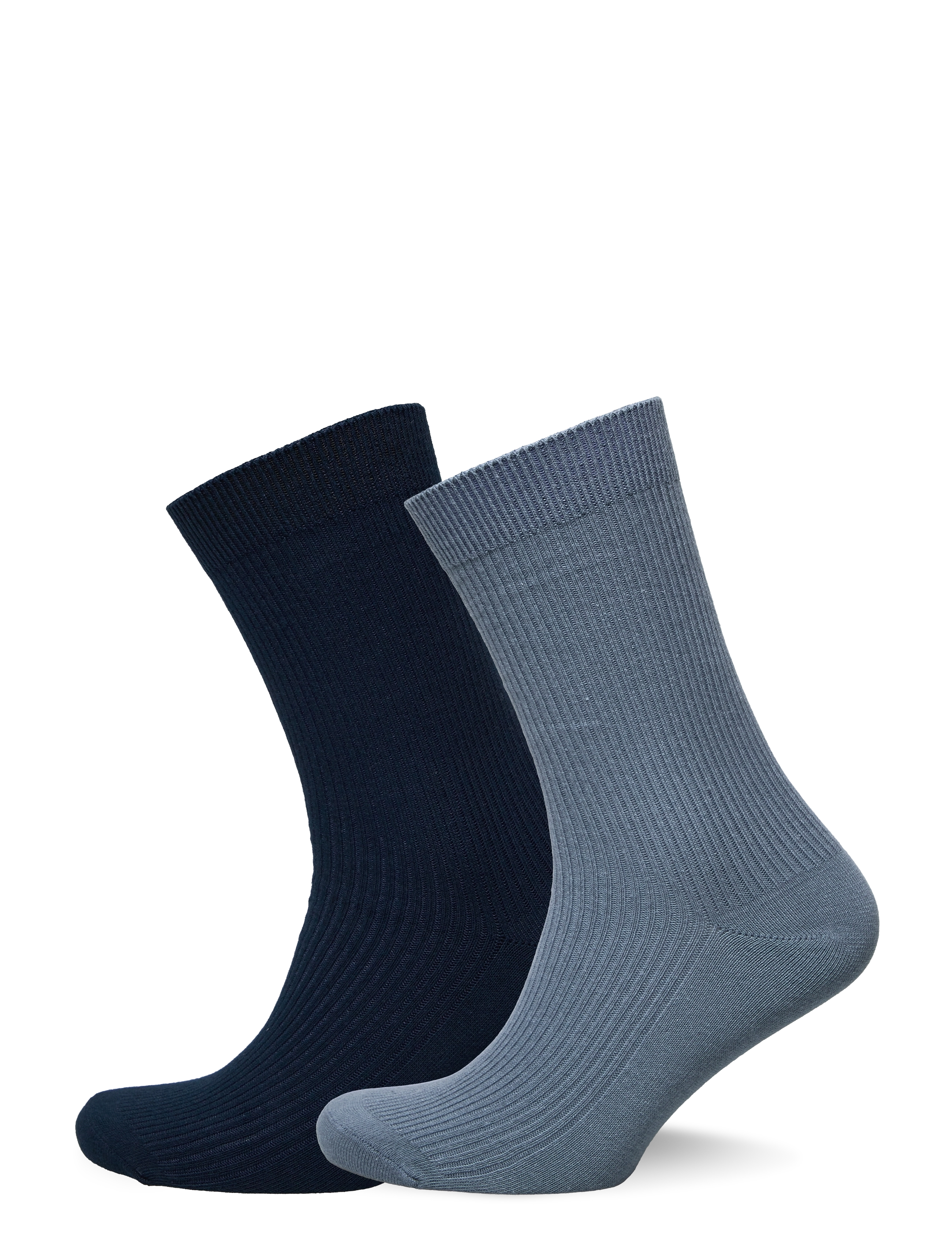 Knowledge Cotton Apparel - 2-pack classic sock - GOTS/Vegan - china blue - 0