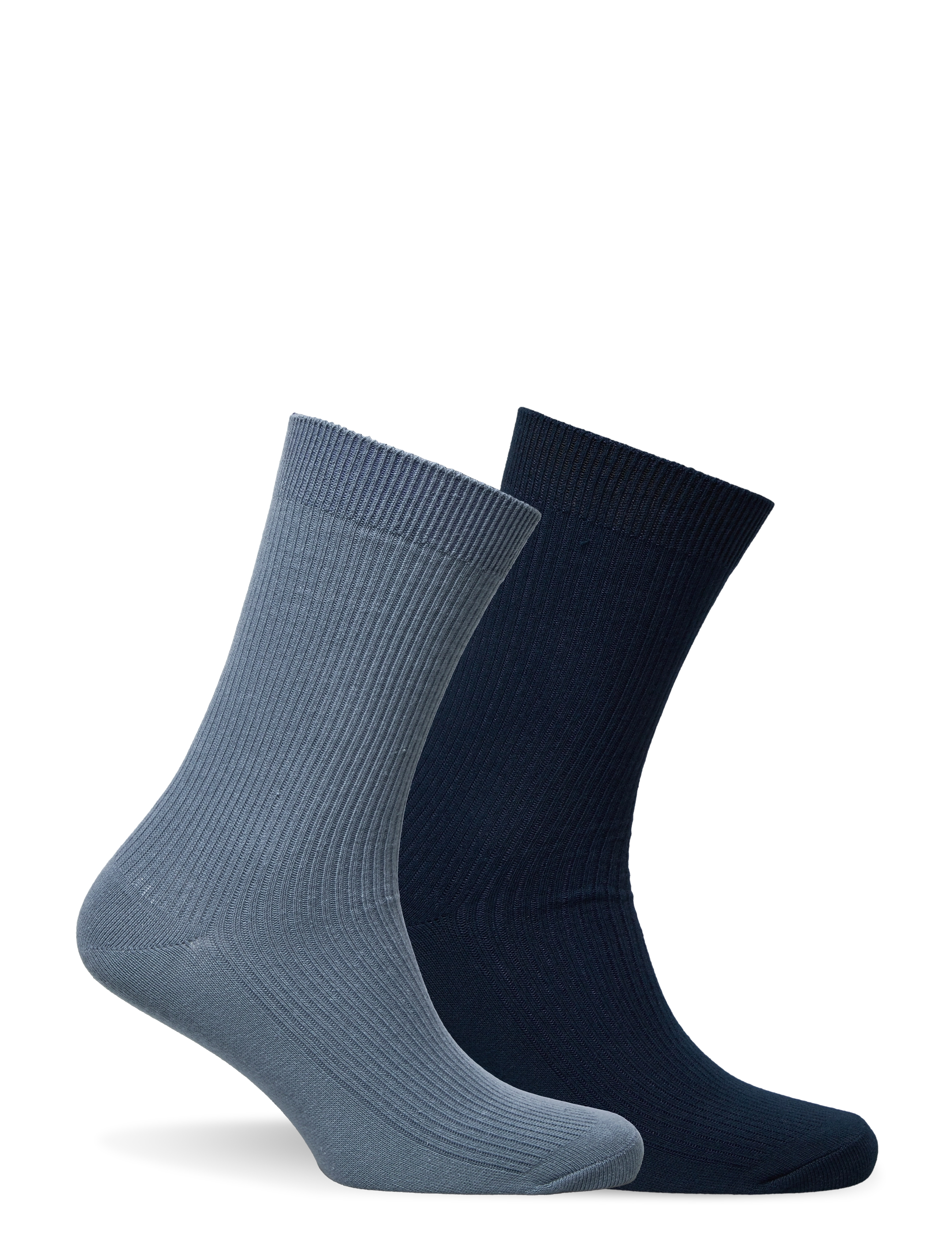 Knowledge Cotton Apparel - 2-pack classic sock - GOTS/Vegan - china blue - 1