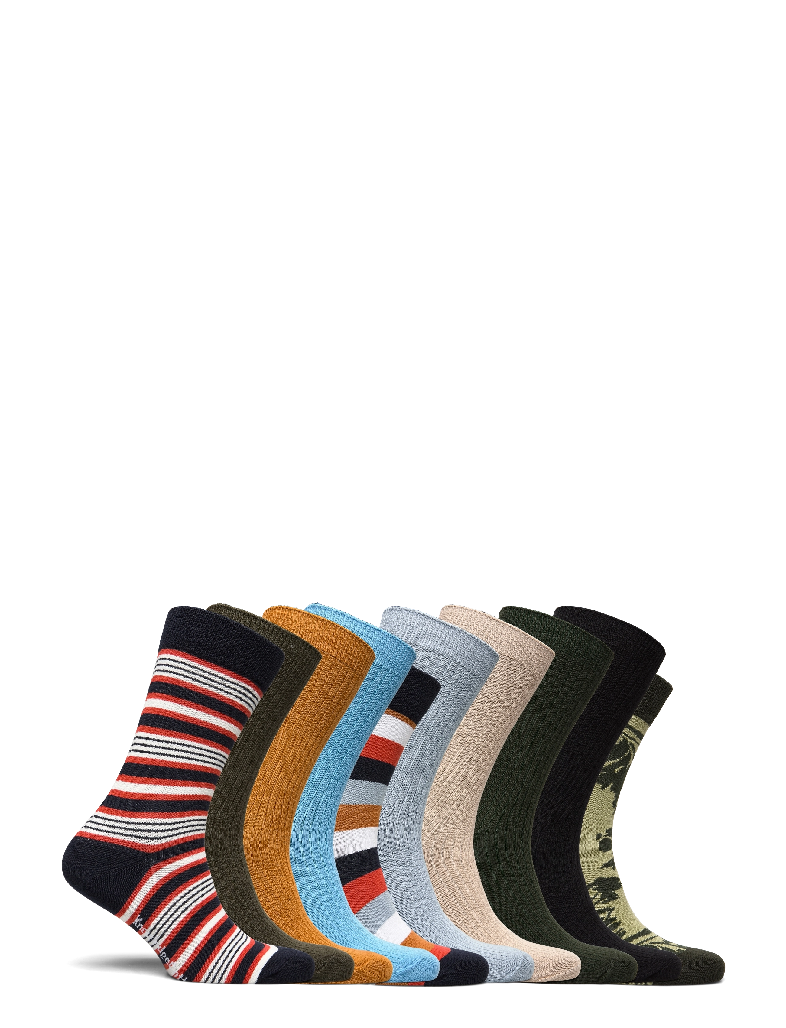 Knowledge Cotton Apparel - 10-pack classic socks - GOTS/Vegan - black jet - 1