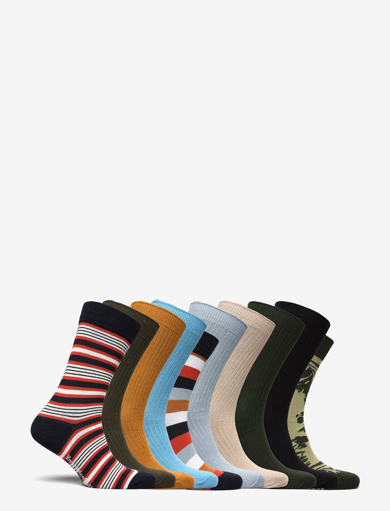 Knowledge Cotton Apparel - 10-pack classic socks - GOTS/Vegan - black jet - 2