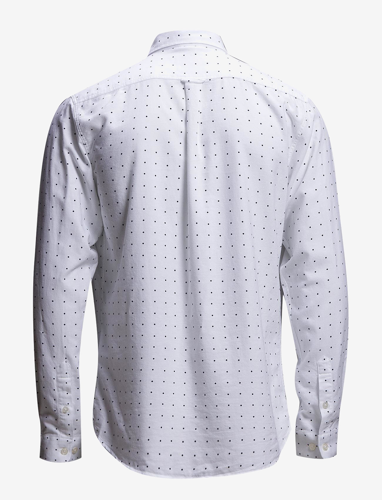 Knowledge Cotton Apparel - Oxford Shirt w/Dots - bright white - 2