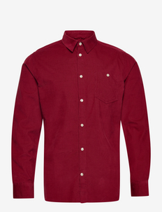 Corduroy custom fit shirt - GOTS/Ve, Knowledge Cotton Apparel