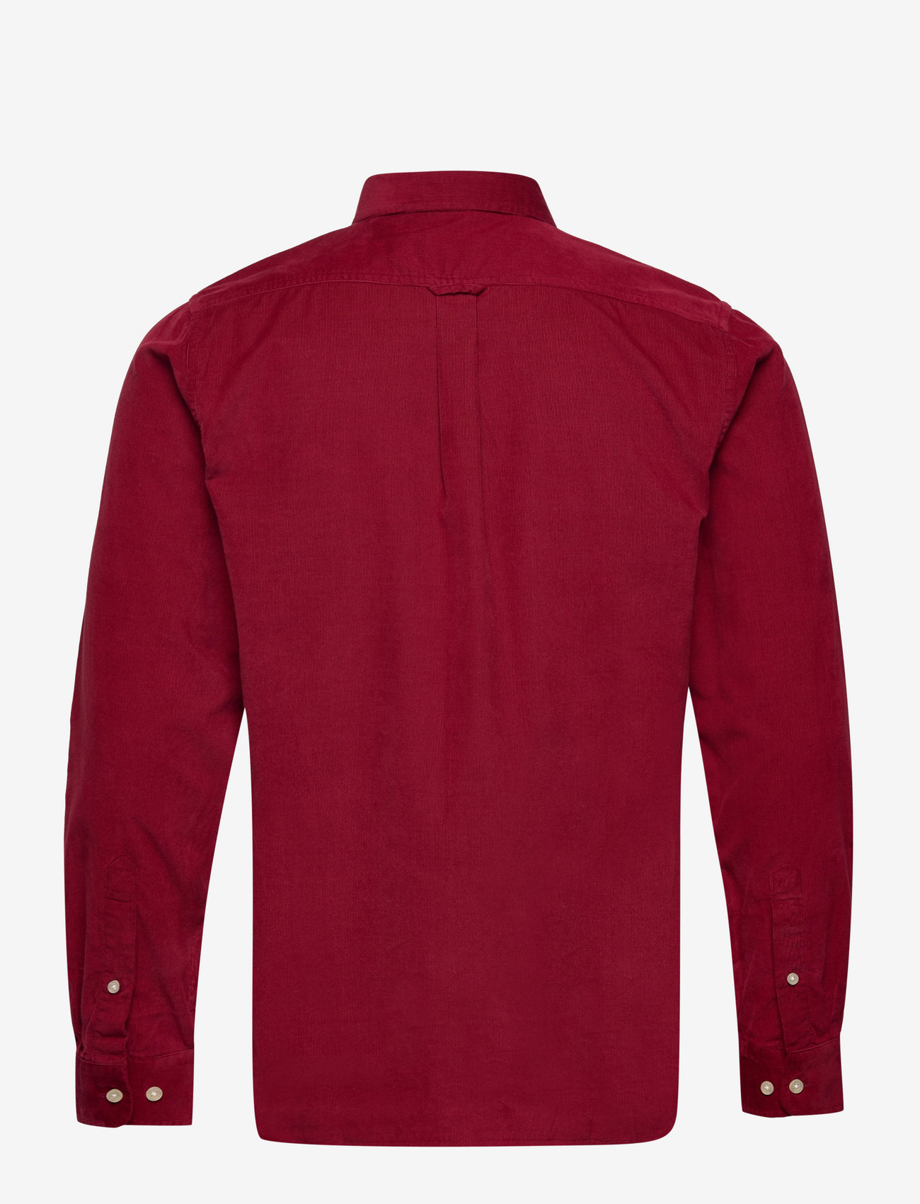 Knowledge Cotton Apparel - Corduroy custom fit shirt - GOTS/Ve - cordhemden - rhubarb - 1