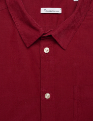 Knowledge Cotton Apparel - Corduroy custom fit shirt - GOTS/Ve - ikdienas krekli - rhubarb - 3