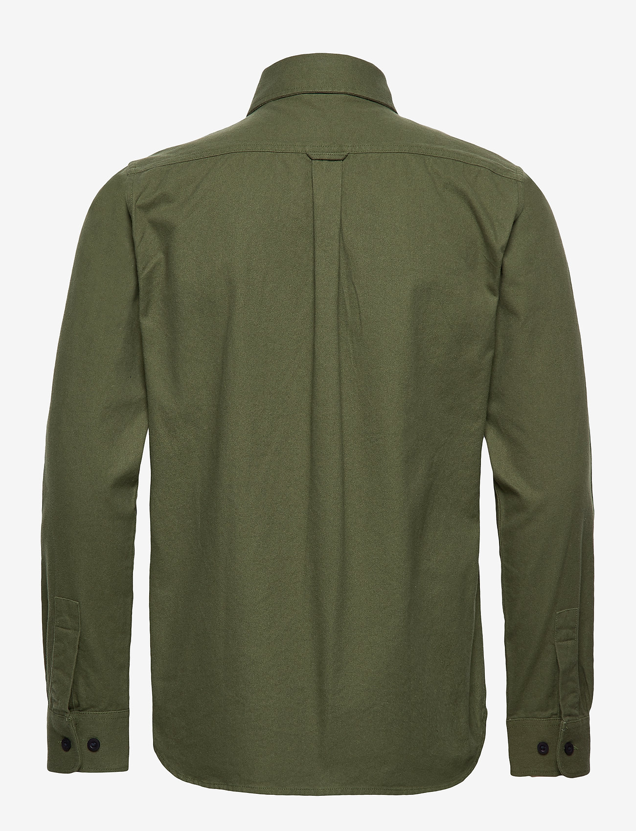 Knowledge Cotton Apparel - Long sleeve moleskin shirt - GOTS/V - green forest - 1
