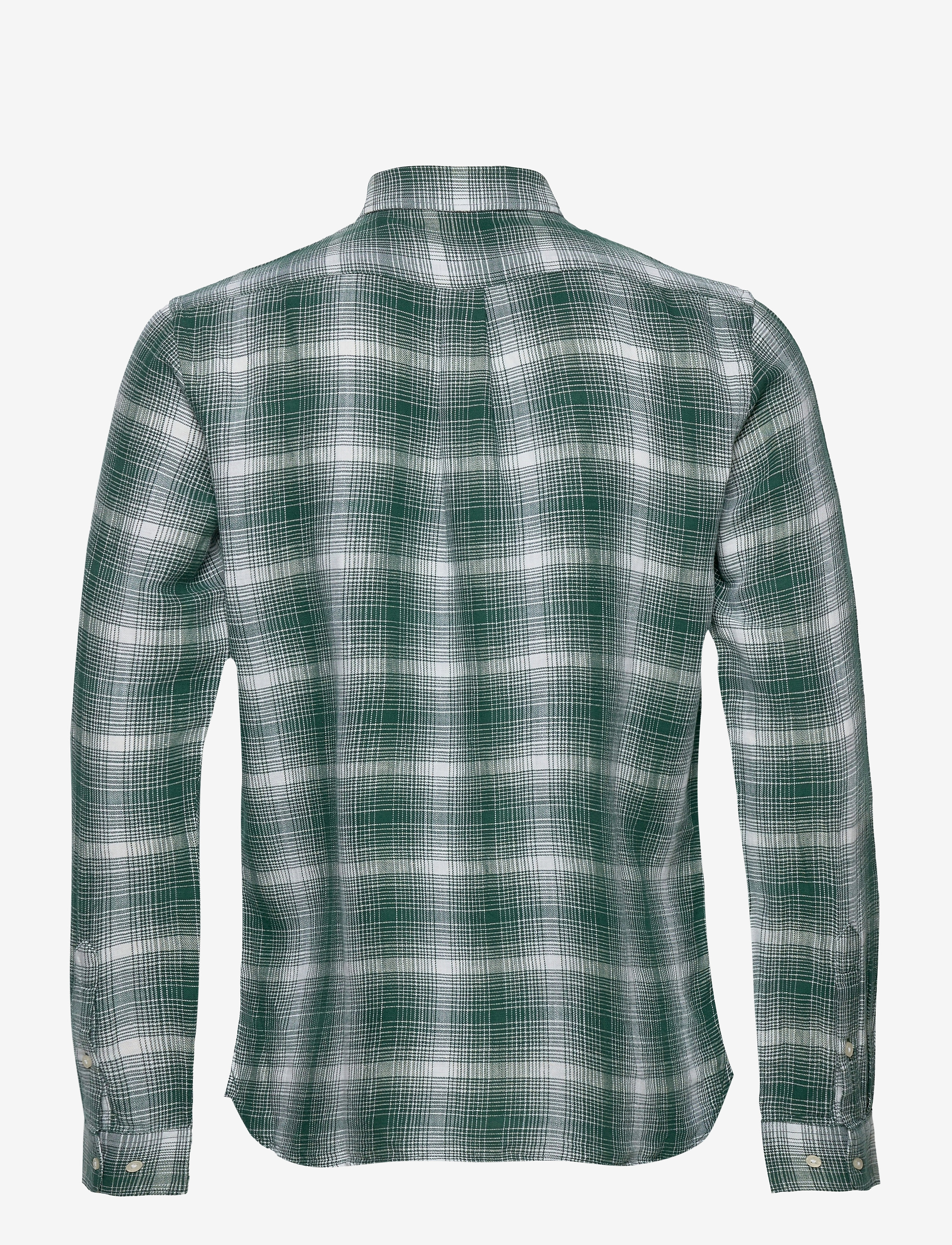 Knowledge Cotton Apparel - LARCH LS checked shirt - GOTS/Vegan - pineneedle - 1