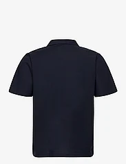 Knowledge Cotton Apparel - WAVE utility stretch canvas box fit - podstawowe koszulki - total eclipse - 1