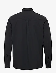 Knowledge Cotton Apparel - Outdoor stretched rib stop relaxed - laisvalaikio marškiniai - black jet - 1