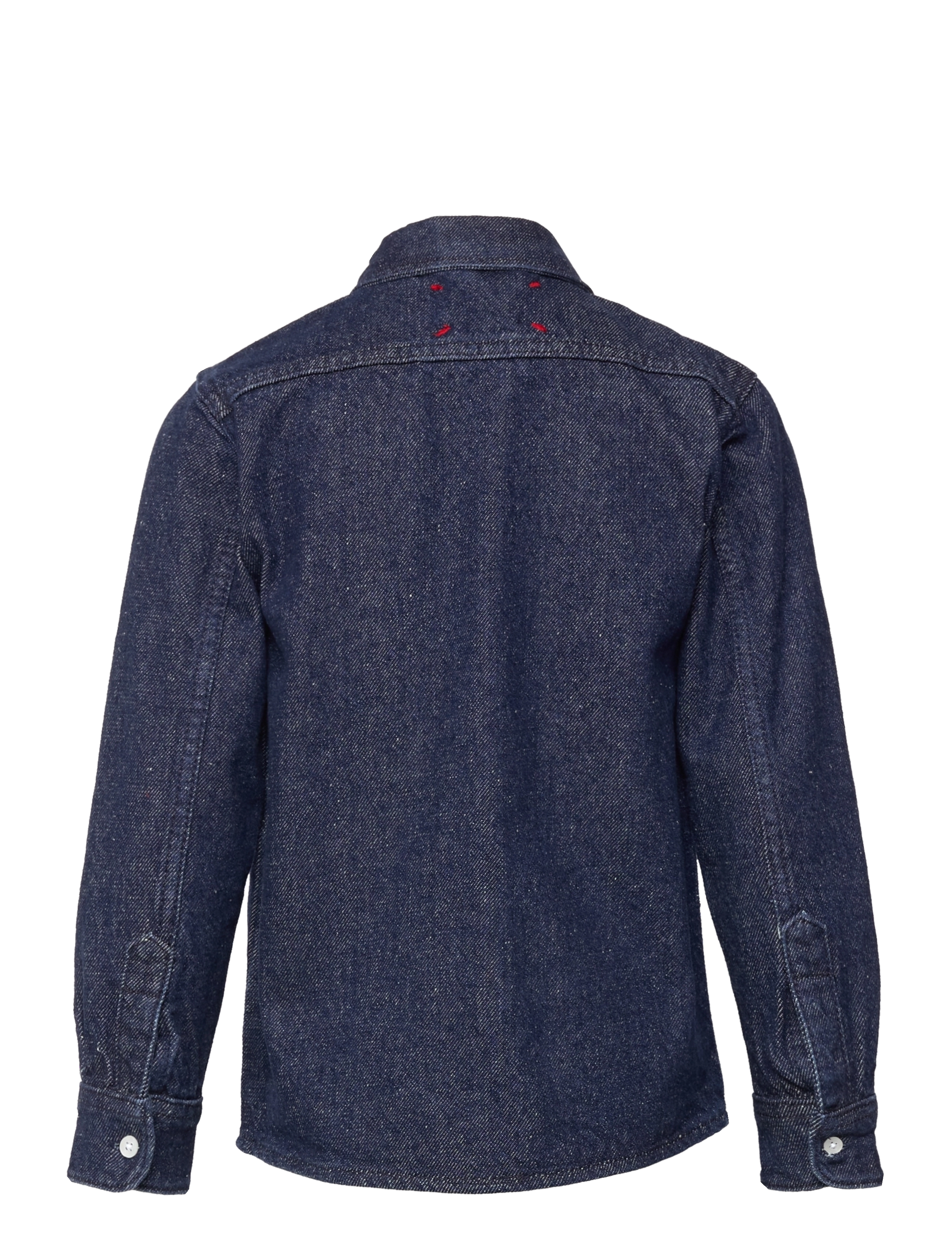 Knowledge Cotton Apparel - Denim overshirt REBORN - GRS/Vegan - classic indigo - 1