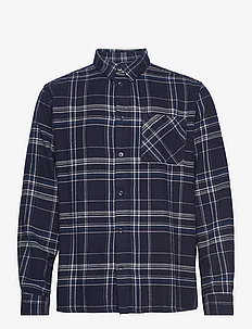 Light flannel checkered relaxed fit, Knowledge Cotton Apparel