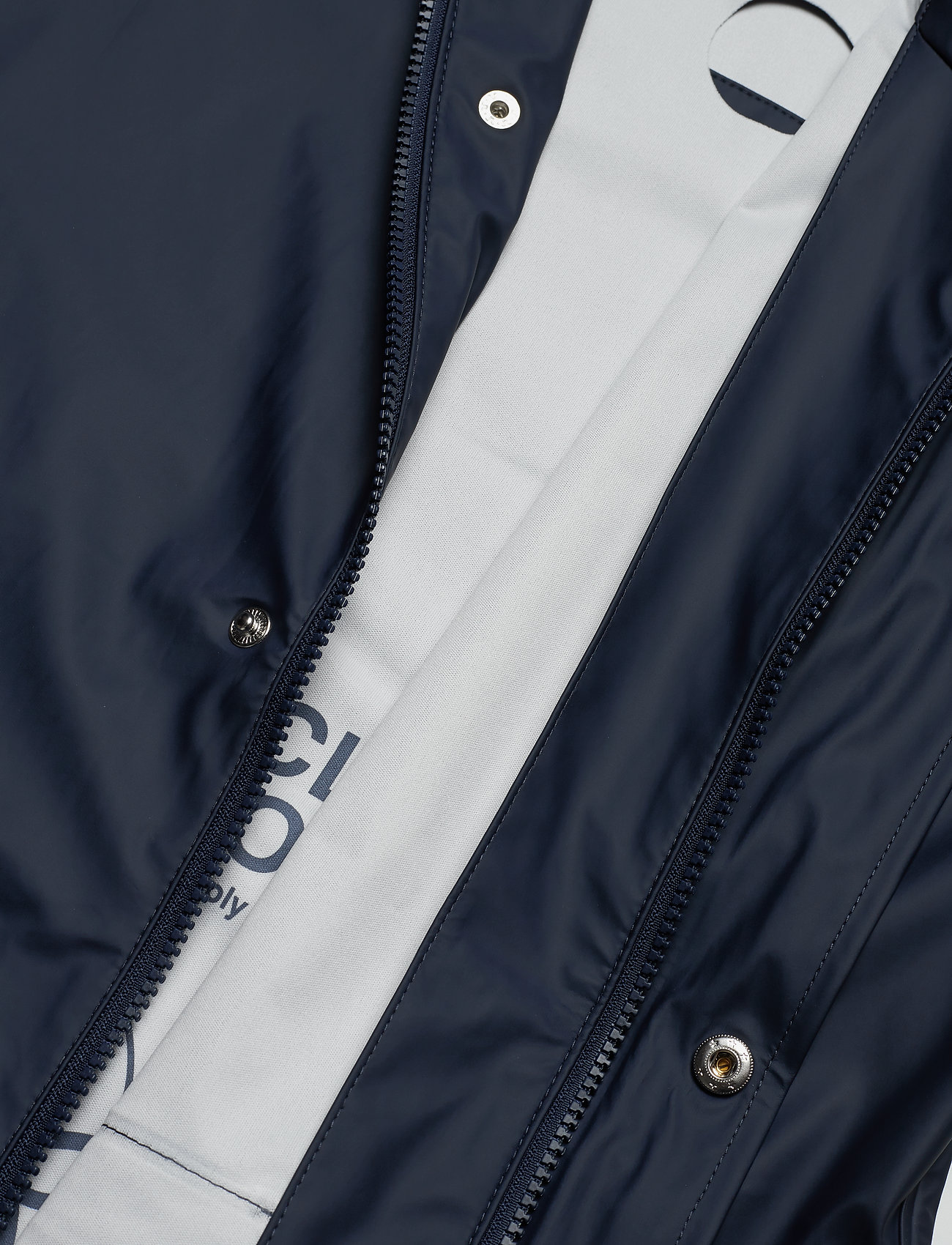 Knowledge Cotton Apparel - LAKE short rain jacket - total eclipse - 5