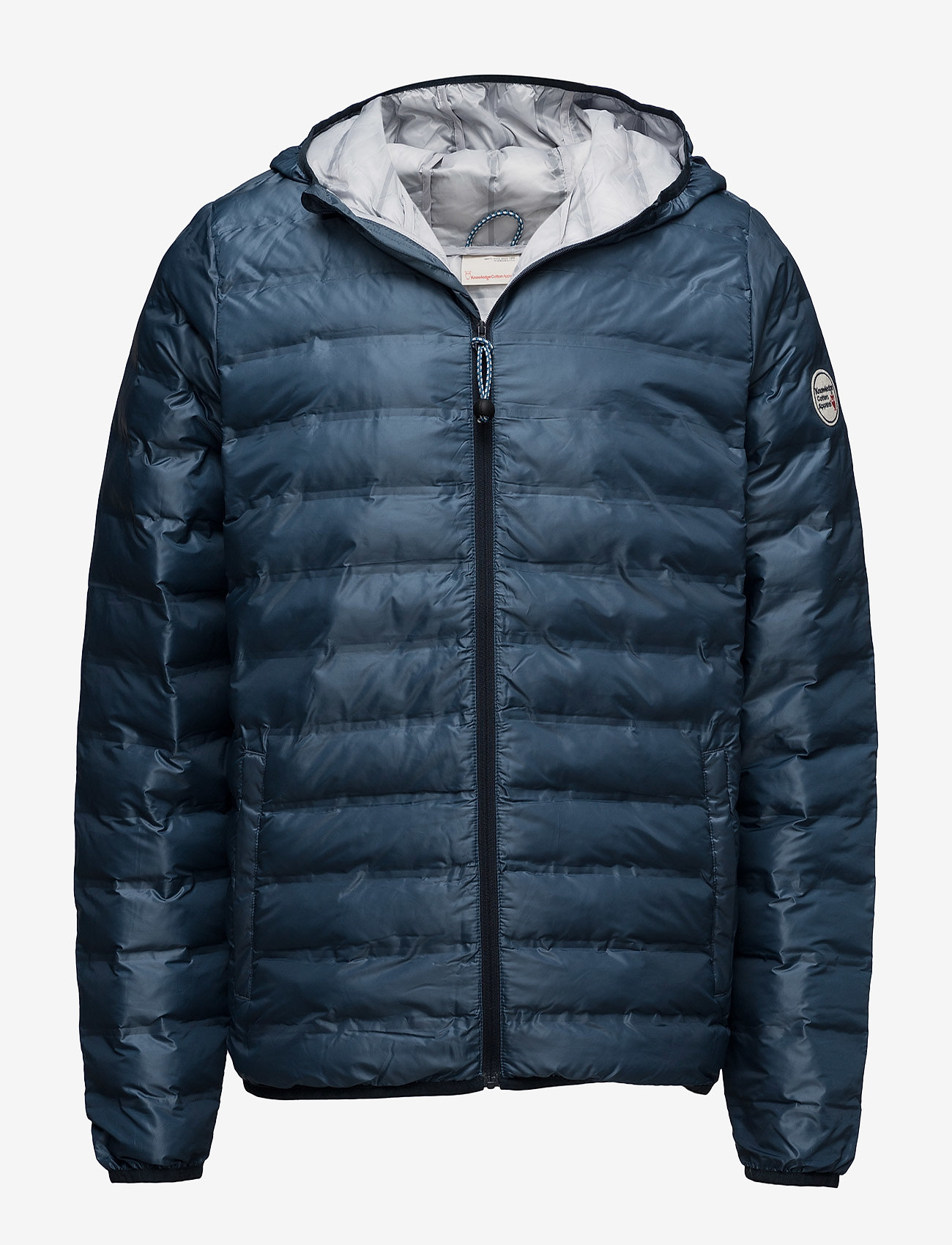 Knowledge Cotton Apparel - Polyester jacket w/polyester fillin - total eclipse - 0