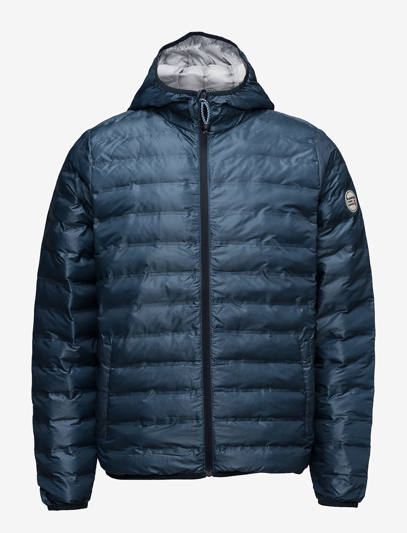 Knowledge Cotton Apparel - Polyester jacket w/polyester fillin - total eclipse - 1