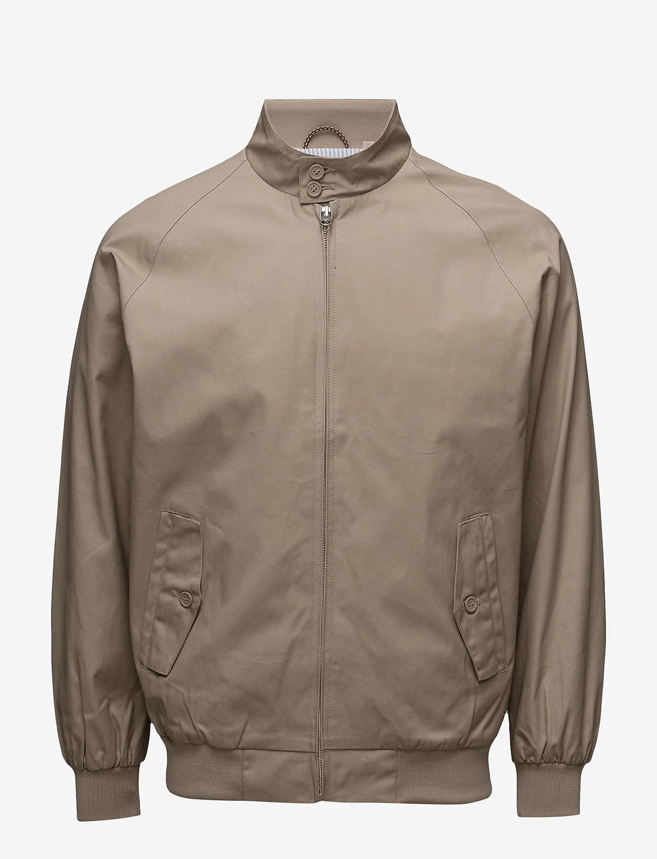 Knowledge Cotton Apparel - Catalina Jacket W/Stripped Oxford L - tuffet - 1