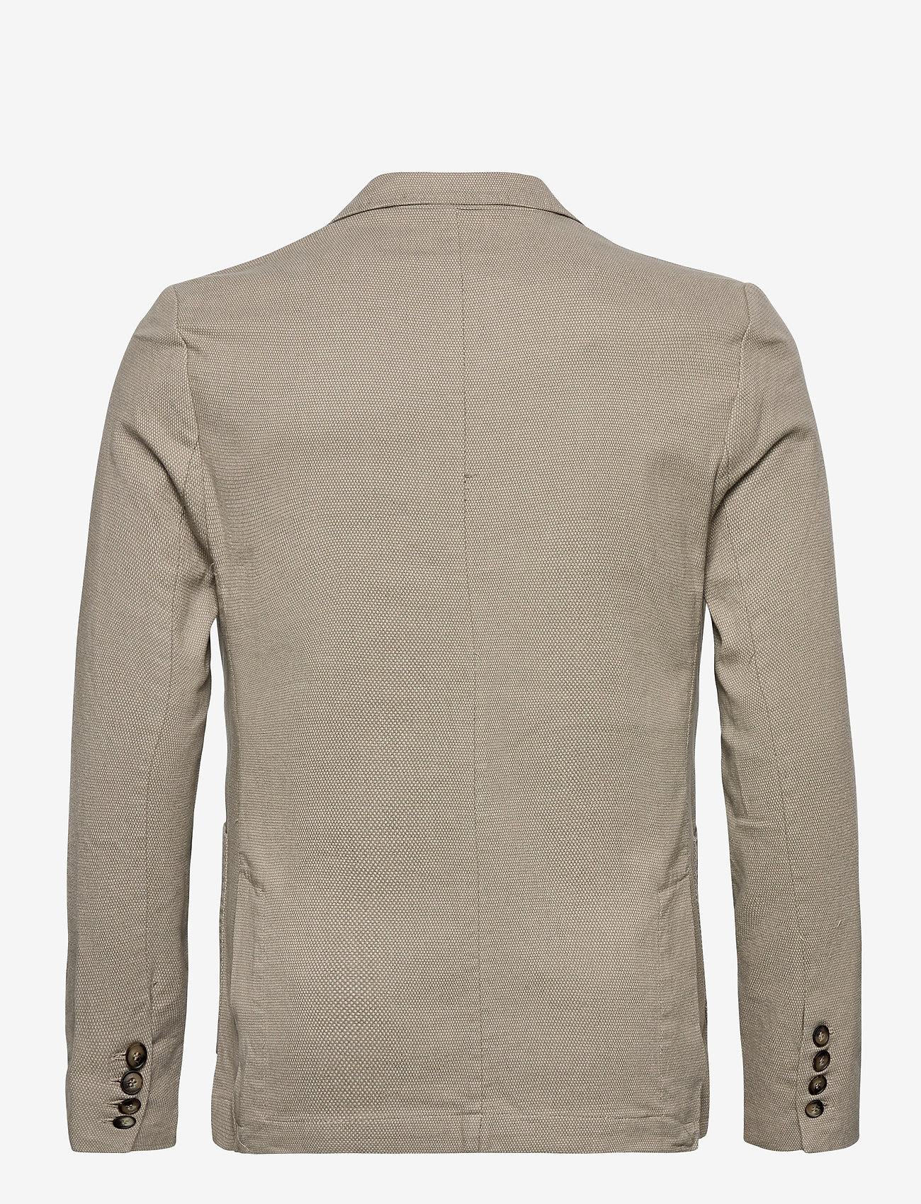 Knowledge Cotton Apparel - Structured blazer - feather gray - 1