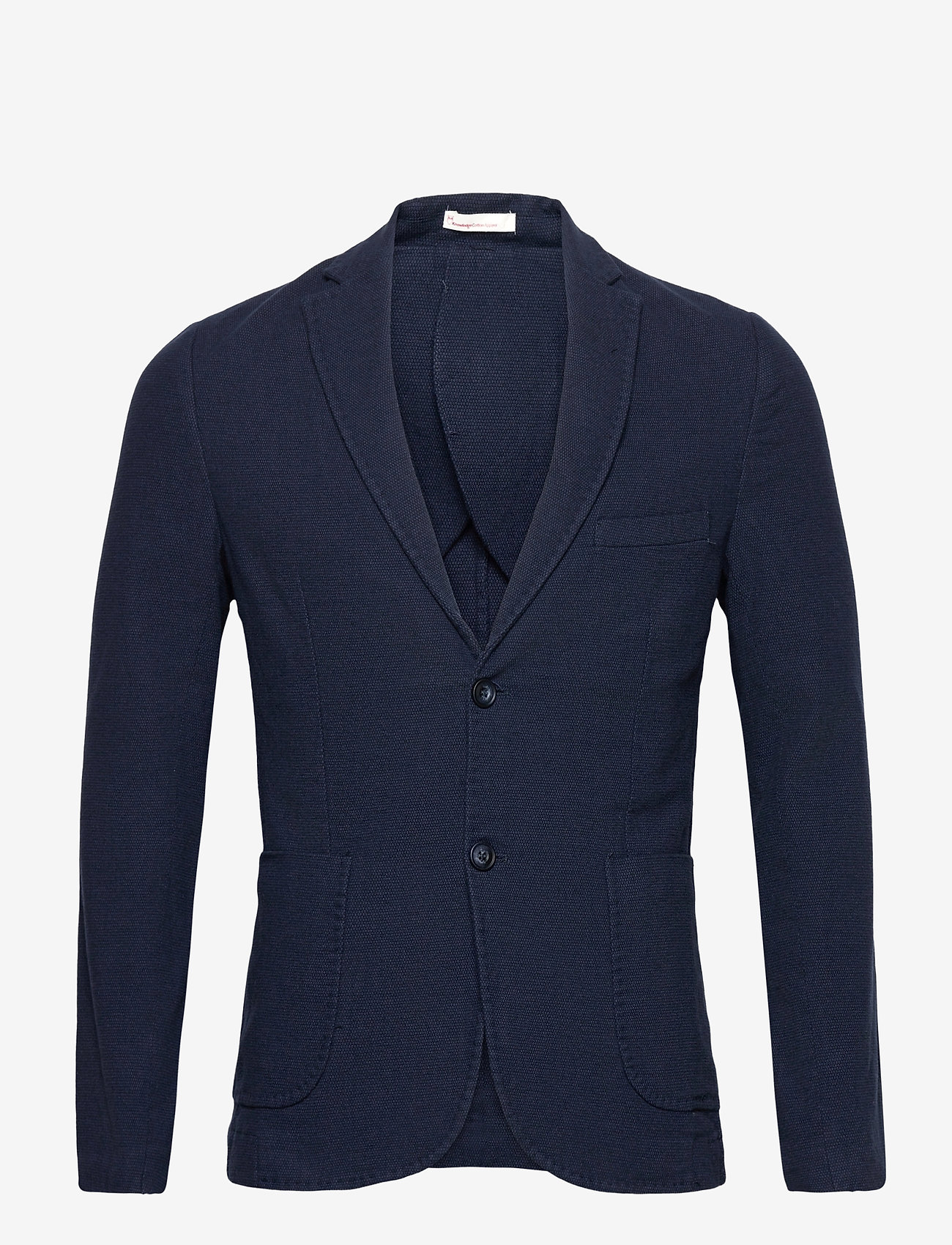 Knowledge Cotton Apparel - Structured blazer - total eclipse - 0