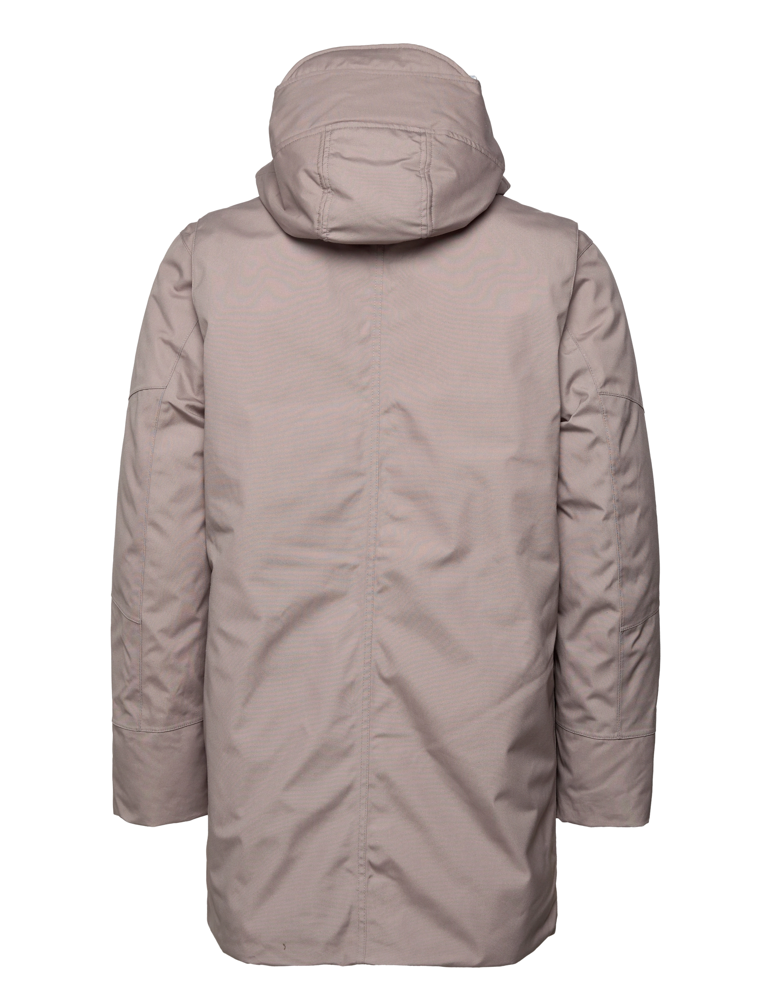 Knowledge Cotton Apparel - Parka jacket ARCTIC CANVAS - GRS/Vegan - frost gray - 1