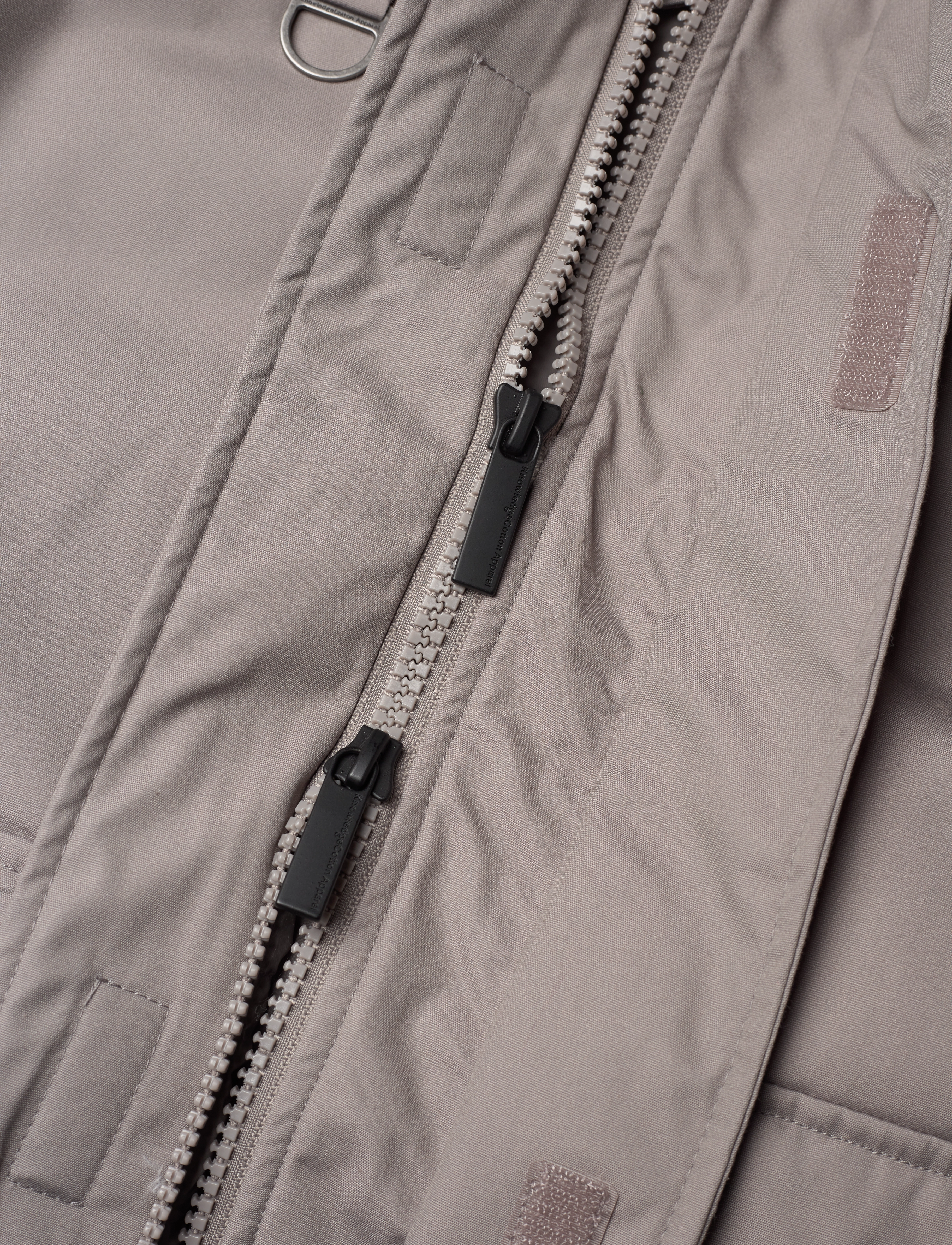 Knowledge Cotton Apparel - Parka jacket ARCTIC CANVAS - GRS/Vegan - frost gray - 3