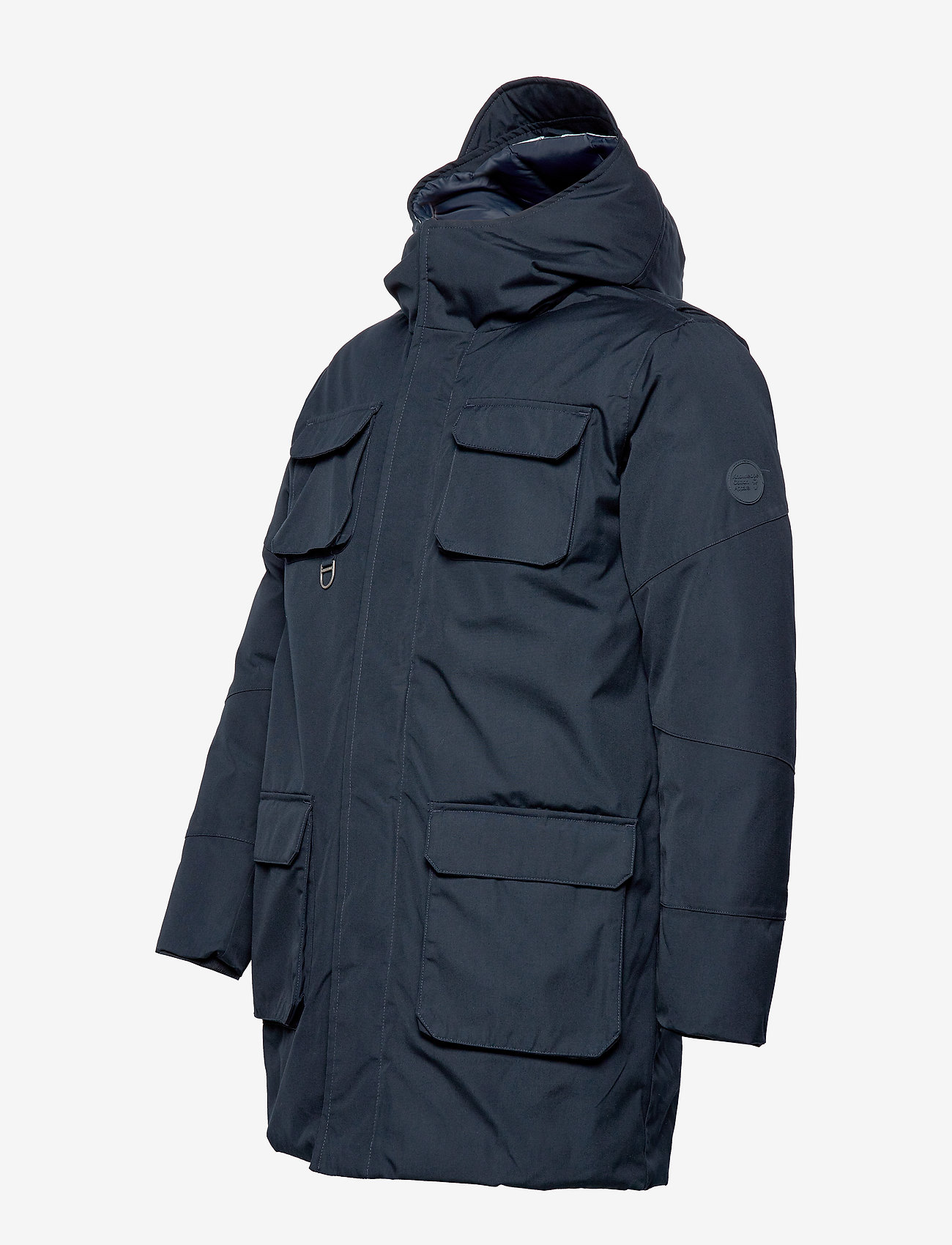 Knowledge Cotton Apparel - Parka jacket ARCTIC CANVAS - GRS/Vegan - total eclipse - 3