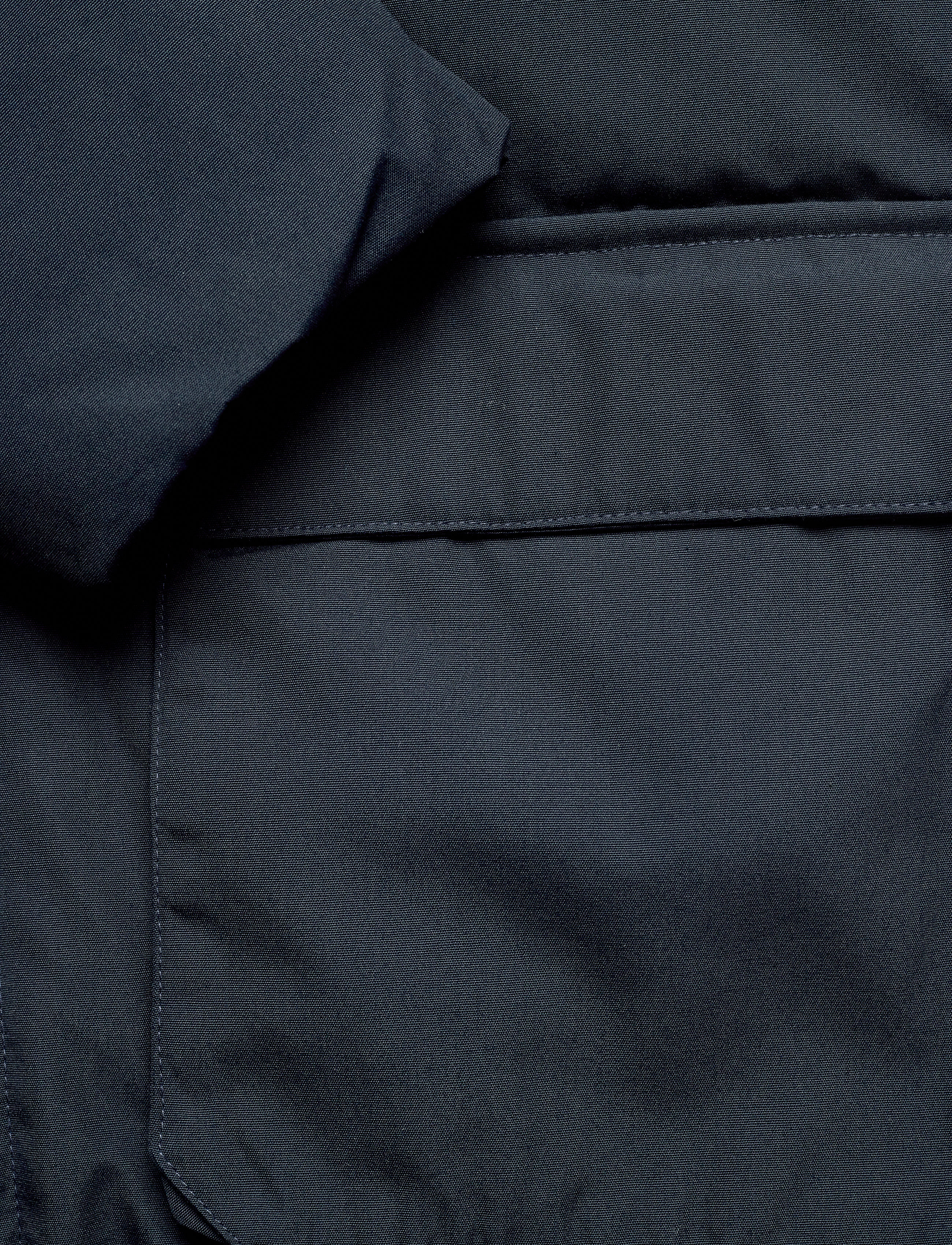 Knowledge Cotton Apparel - Parka jacket ARCTIC CANVAS - GRS/Vegan - total eclipse - 5