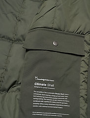 Knowledge Cotton Apparel - CLIMATE SHELL jacket - GRS/Vegan - winter jackets - forrest night - 10