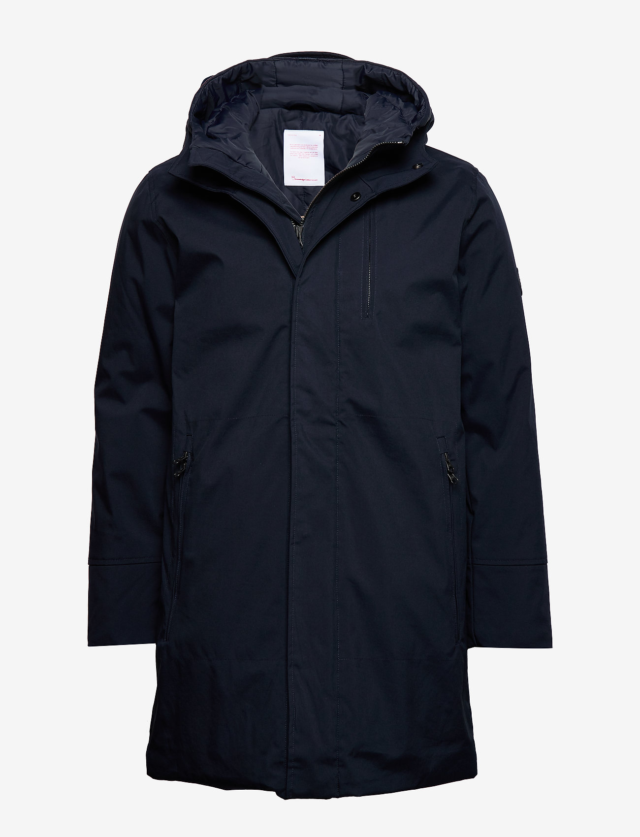 Knowledge Cotton Apparel - Climate Shell Jacket - GRS/Vegan - total eclipse - 0